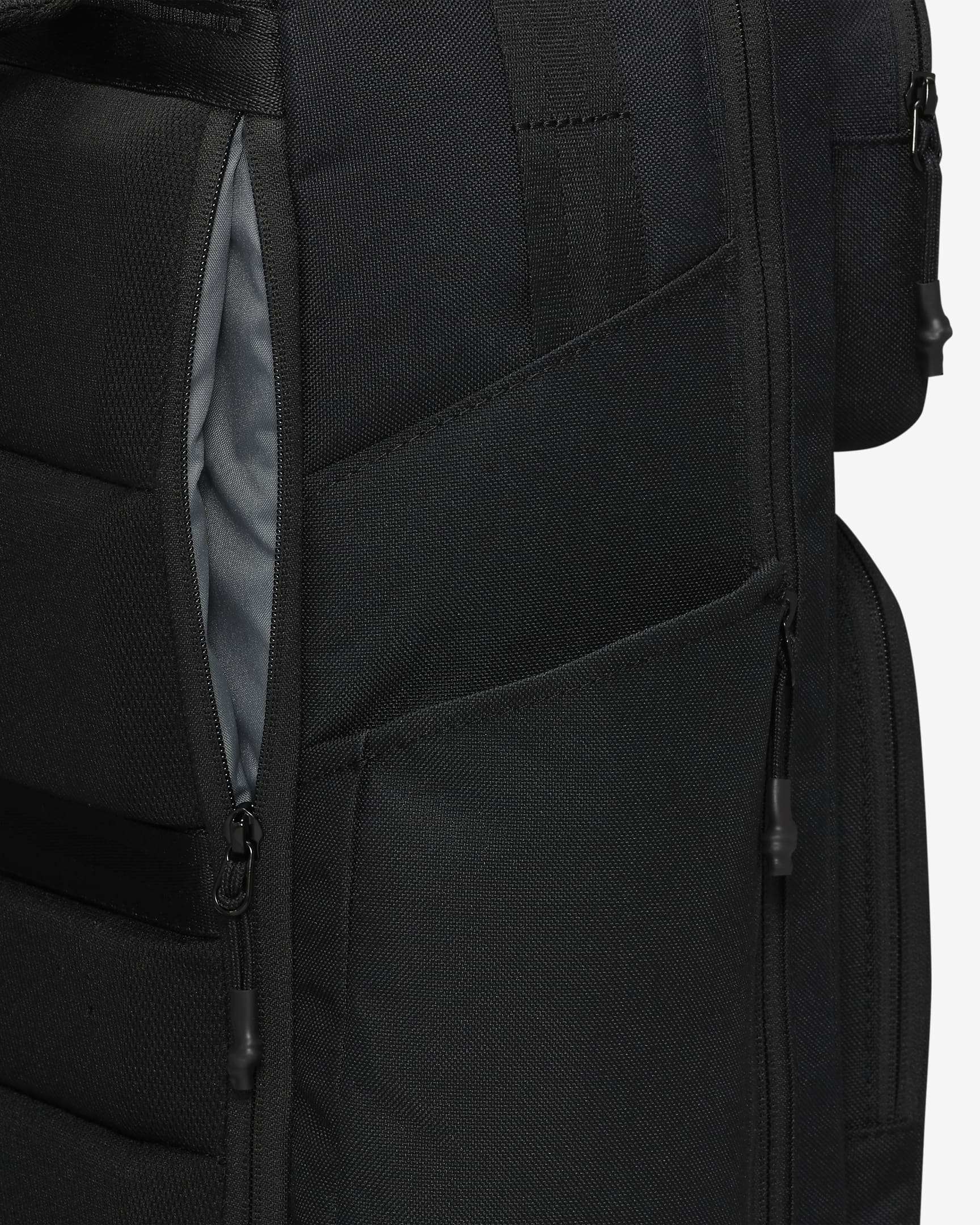 Nike Utility Elite Rucksack (37 l) - Schwarz/Schwarz/Weiß