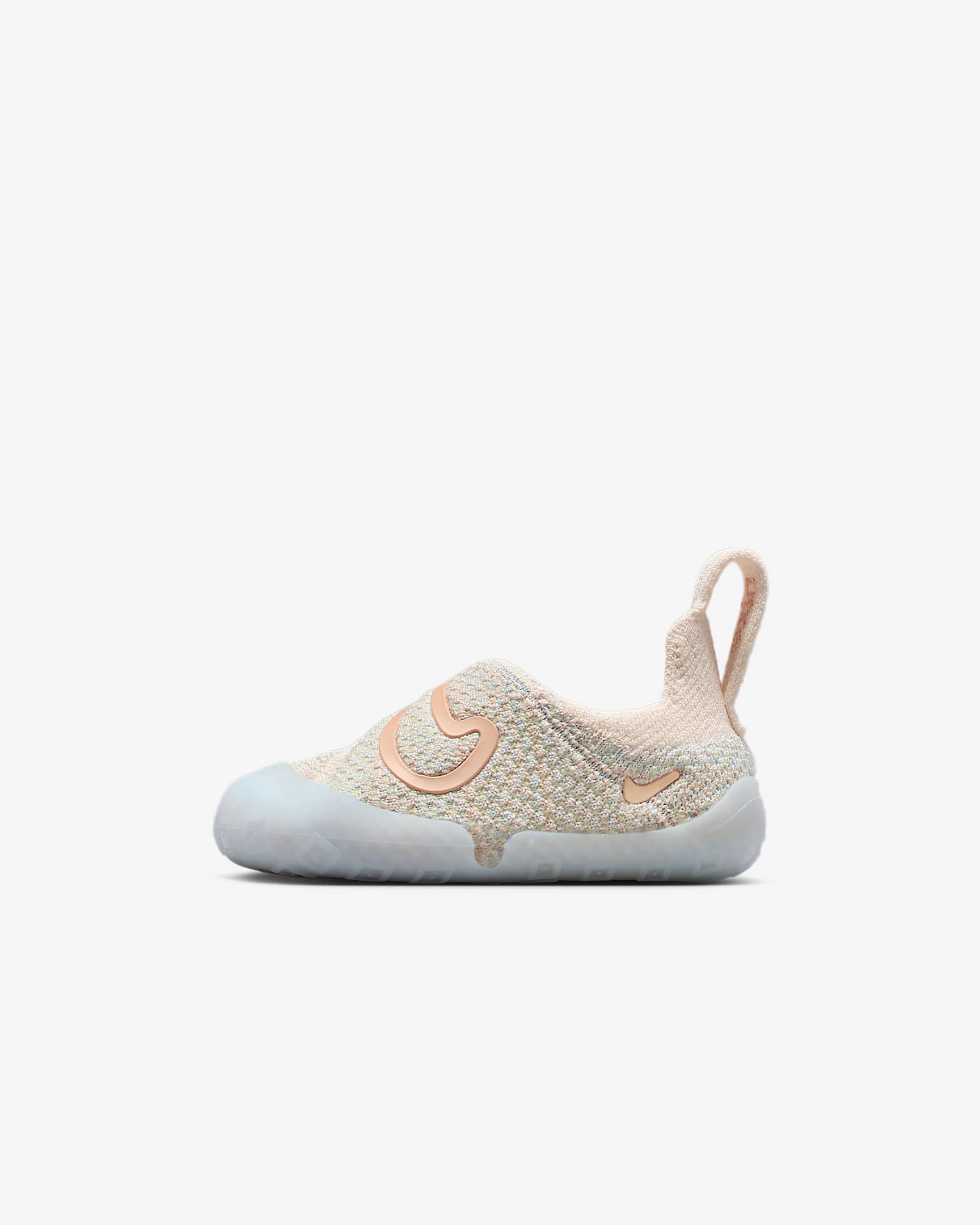 Tenis para bebé e infantil Nike Swoosh 1 - Espuma menta/Aluminio/Muñeca/Tiza naranja
