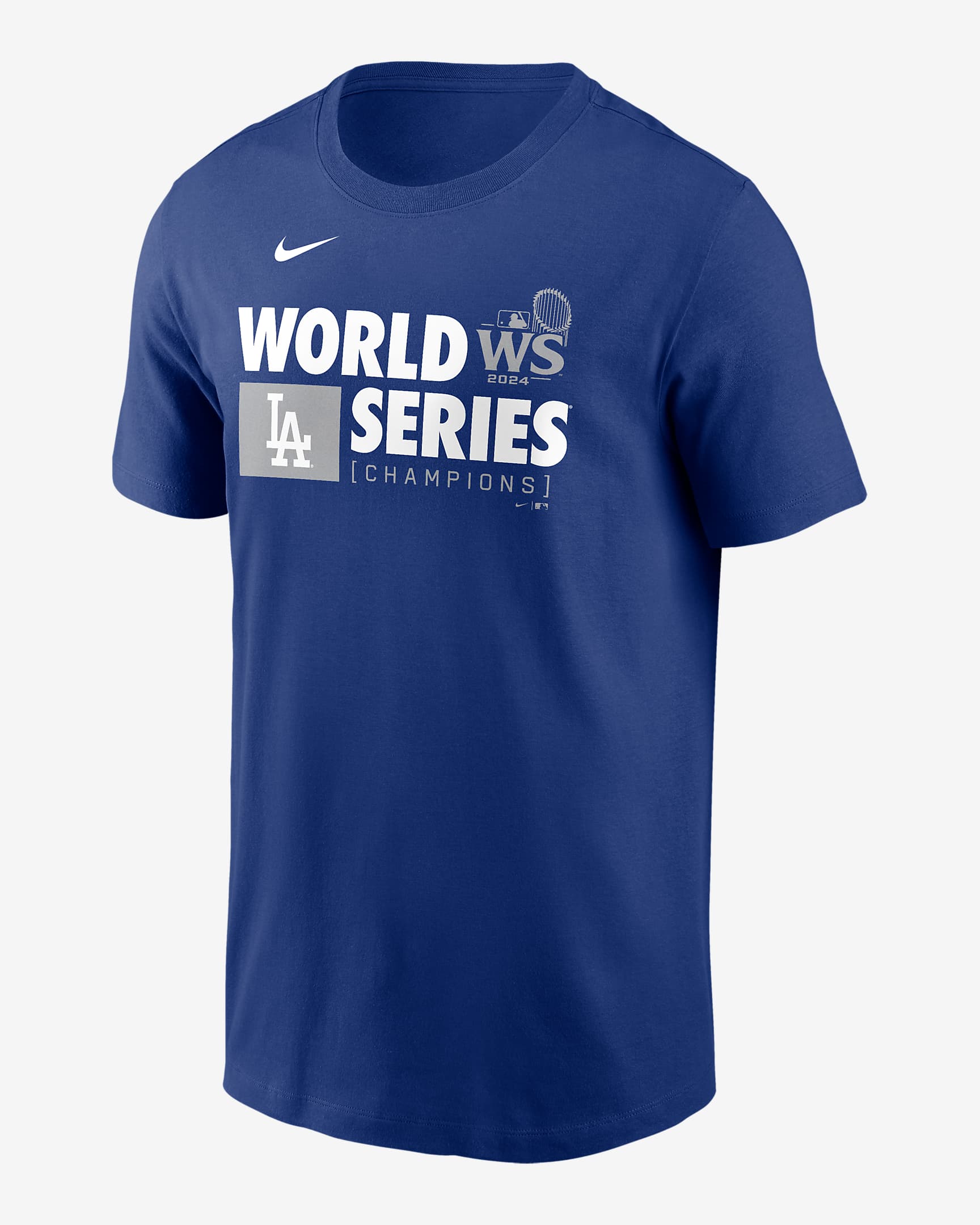 Playera Nike de la MLB para hombre Los Angeles Dodgers 2024 World