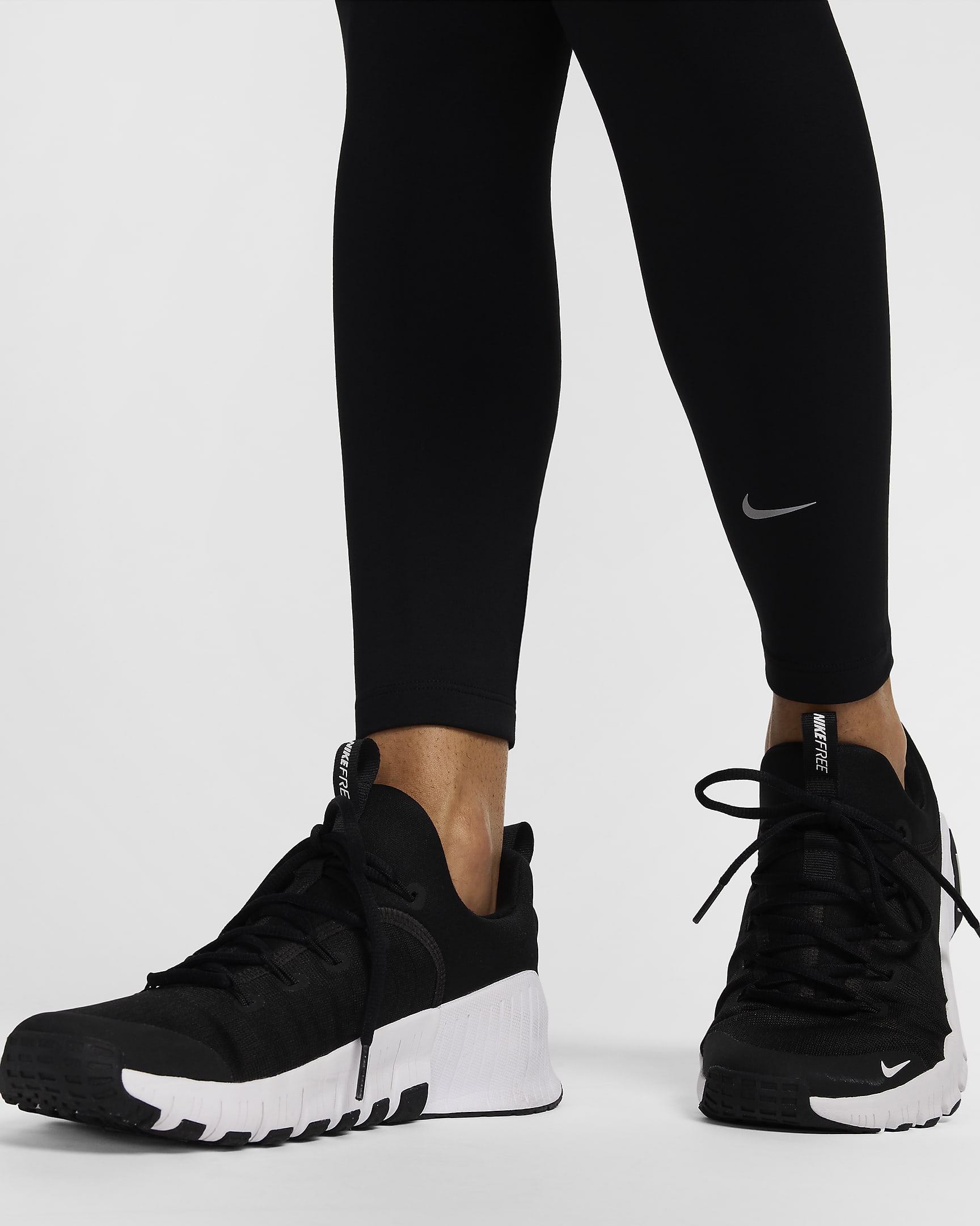 Legging long taille haute Nike One pour femme - Noir