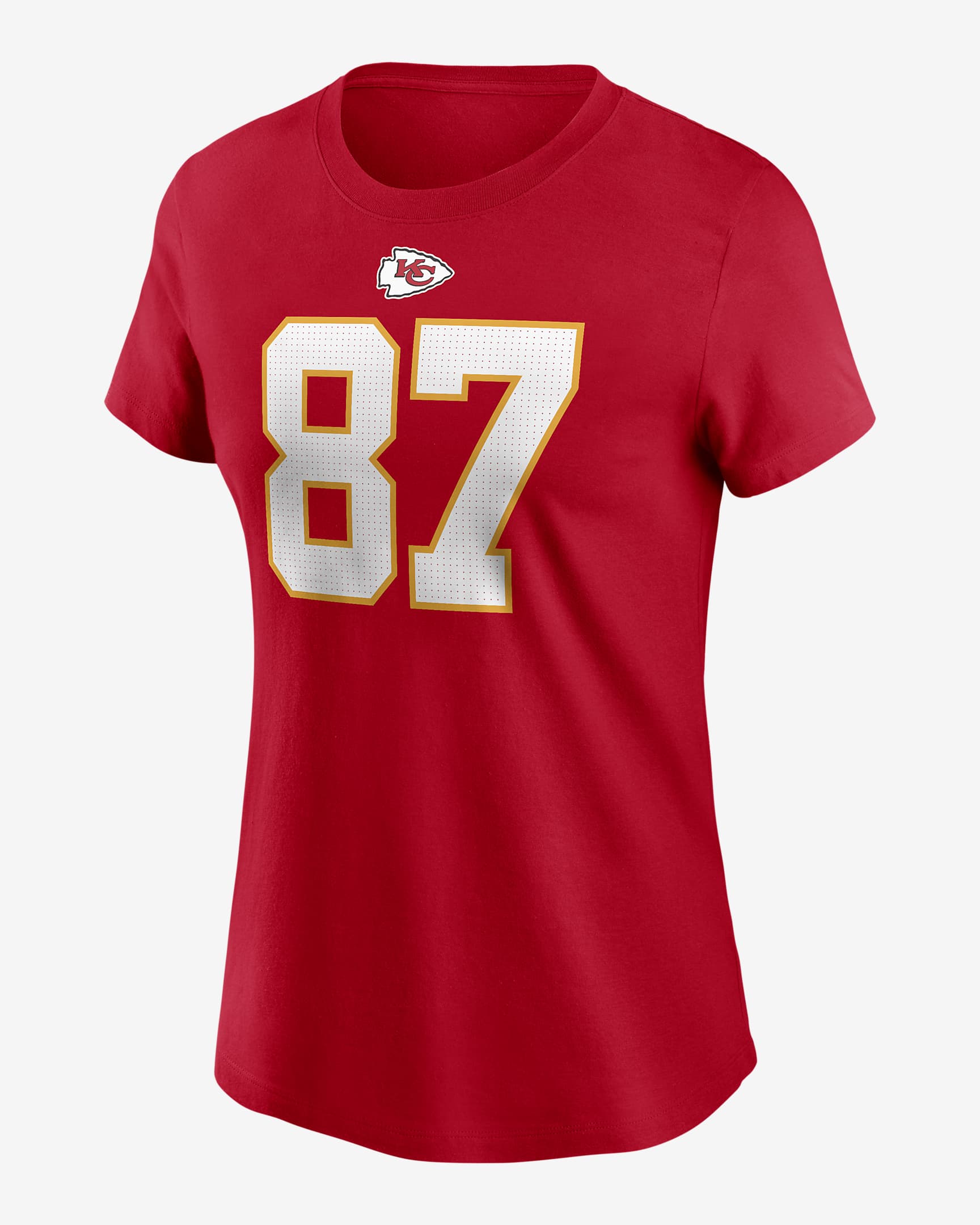 Travis Kelce Kansas City Chiefs Women's Nike NFL T-Shirt. Nike.com