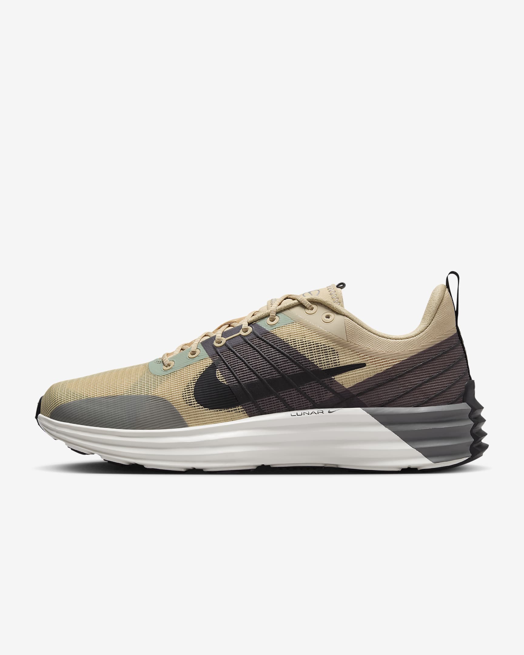 Nike Lunar Roam Men's Shoes - Sesame/Smoke Grey/Dark Raisin/Black