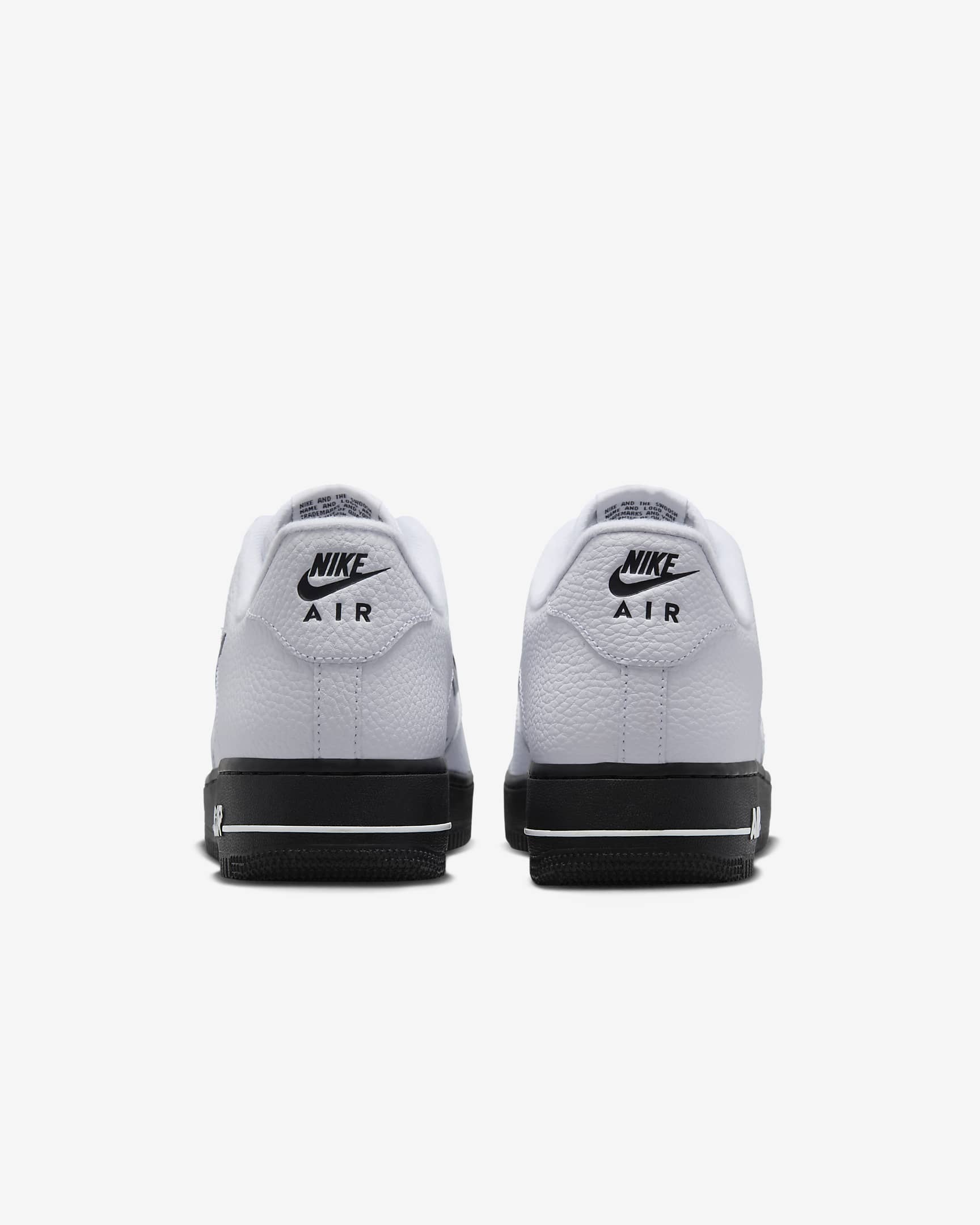 Nike Air Force 1 Men's Shoes - White/Black