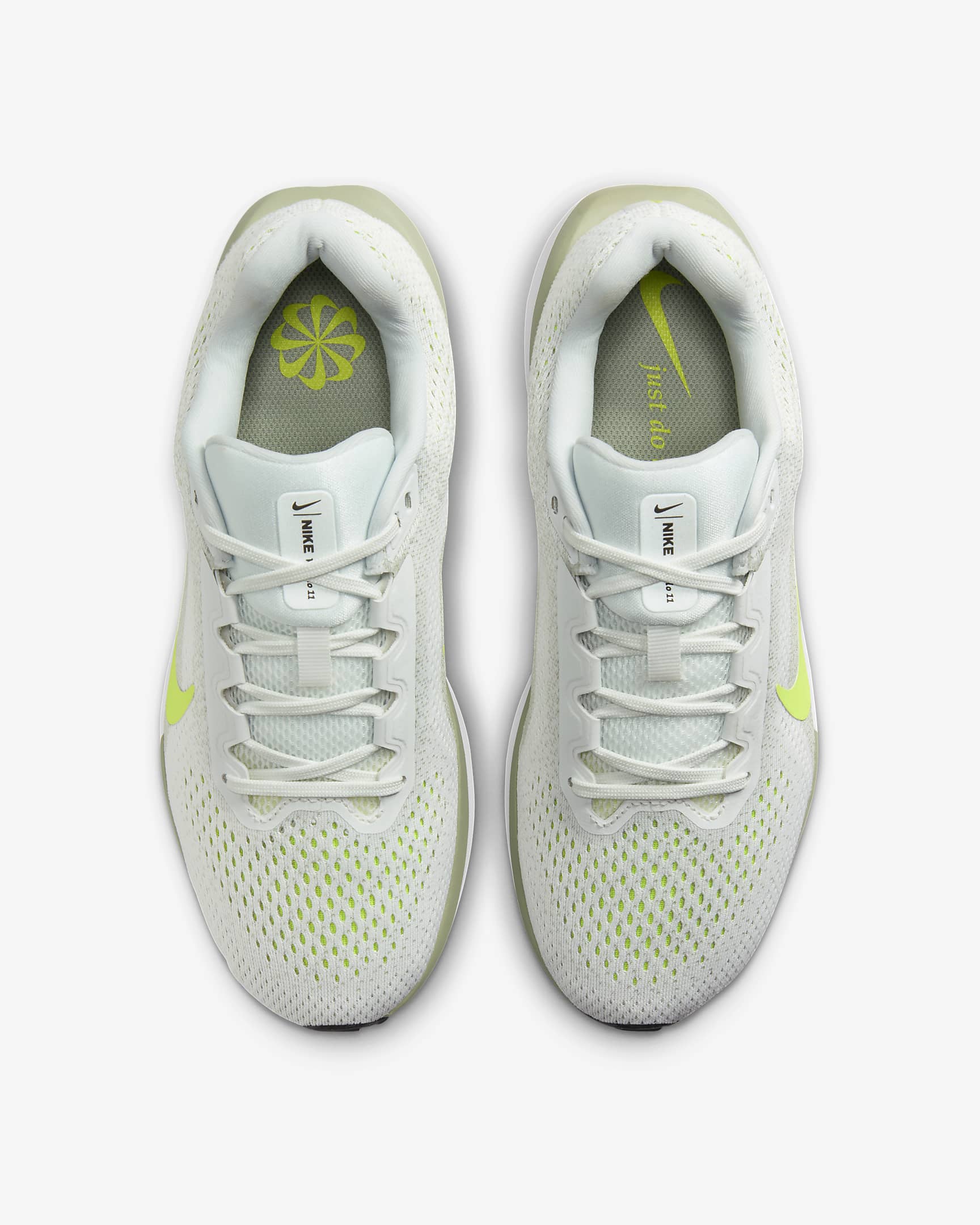 Tenis de correr en pavimento para mujer Nike Winflo 11 - Blanco cumbre/Horizonte jade/Polvo fotón/Cíber