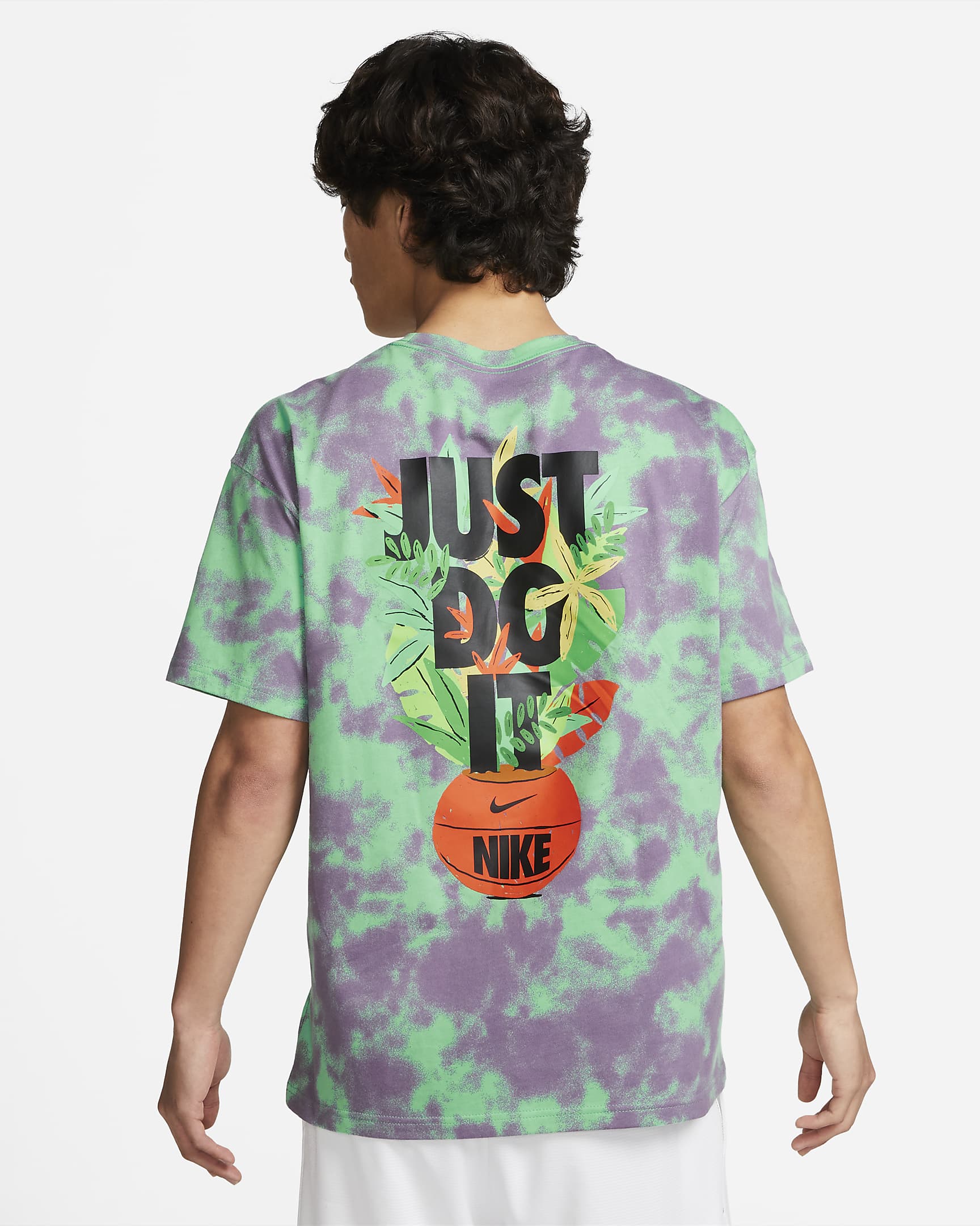 Nike Max90 Men's Basketball T-Shirt - Spring Green