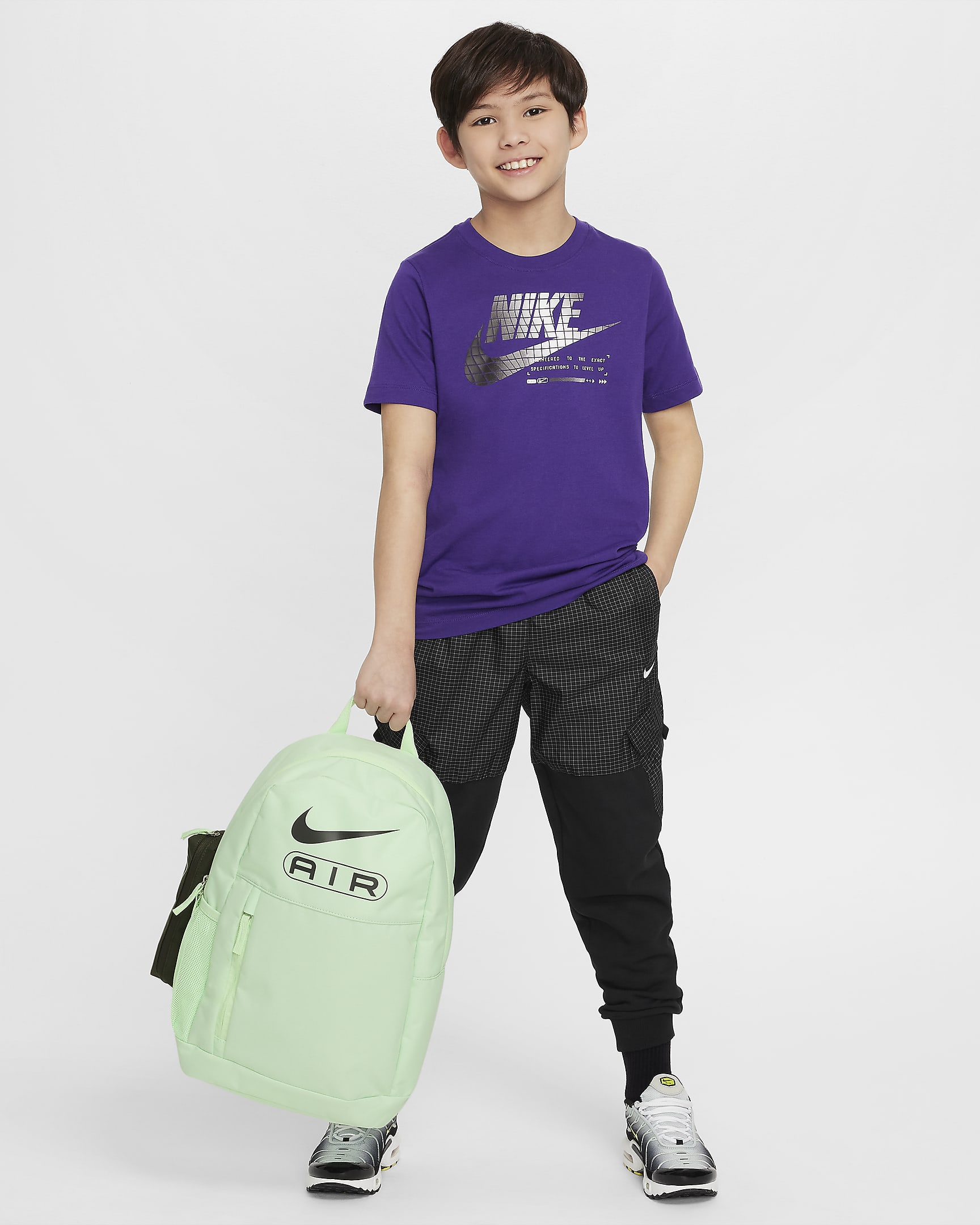 Zaino Nike (20 l) - Bambini - Vapor Green/Vapor Green/Cargo Khaki