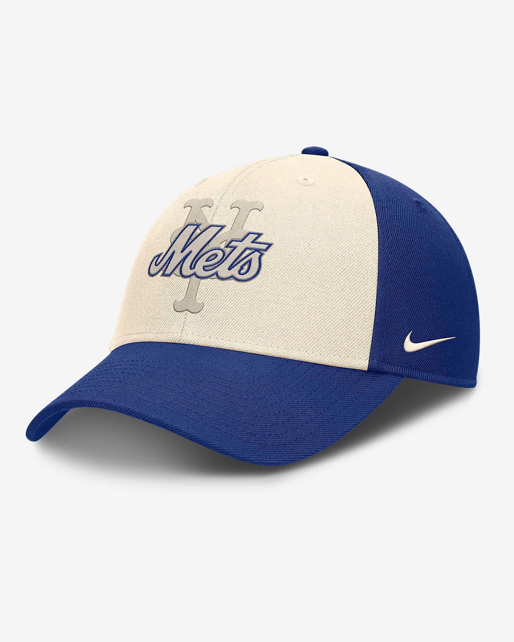 Gorra Nike Dri-FIT de la MLB ajustable para hombre New York Mets Statement Club - Royal