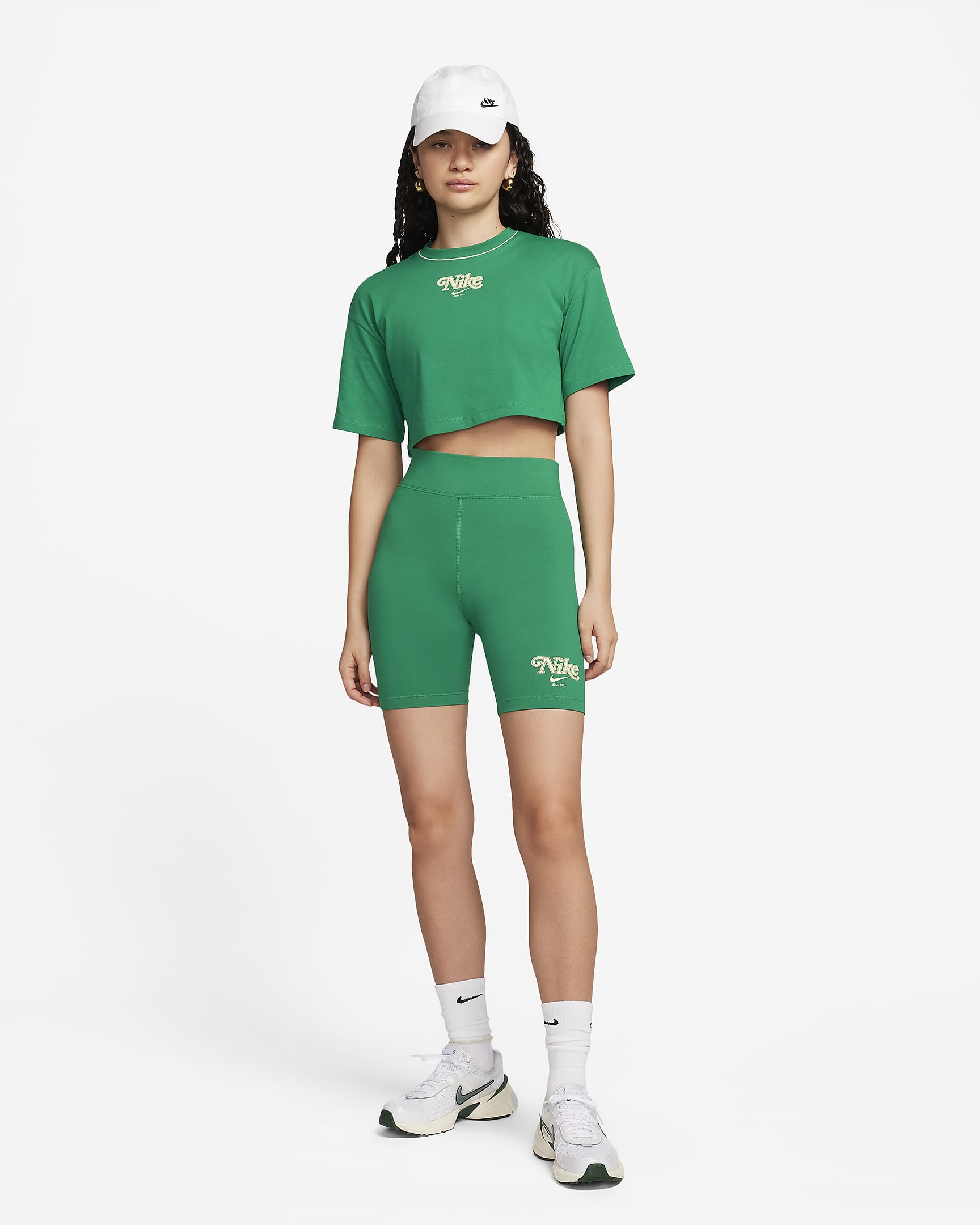 Nike Sportswear kort T-skjorte til dame - Malachite