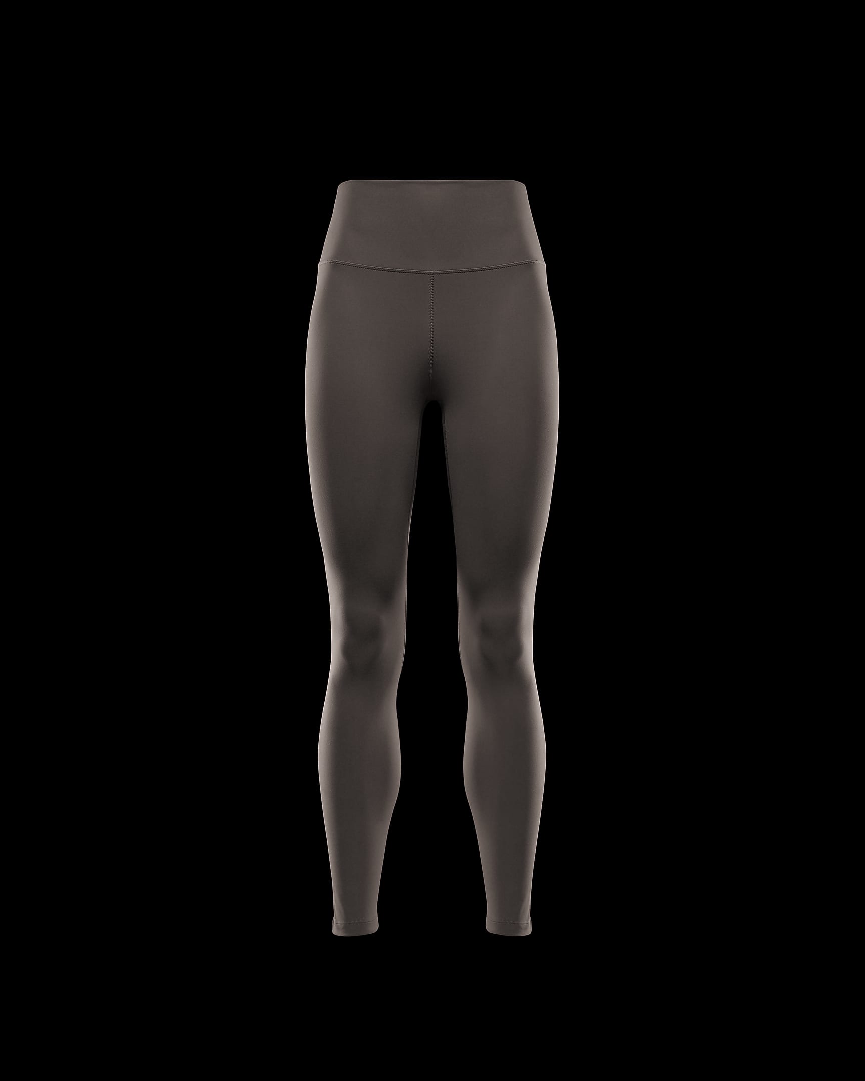 Legging long taille haute Nike One pour femme - Ironstone/Noir