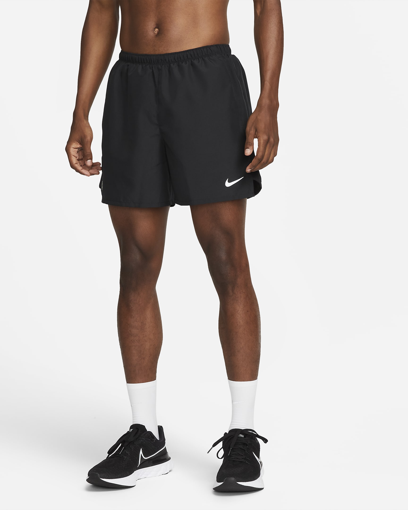 Nike DriFIT Challenger Men's BriefLined Running Shorts. Nike CH