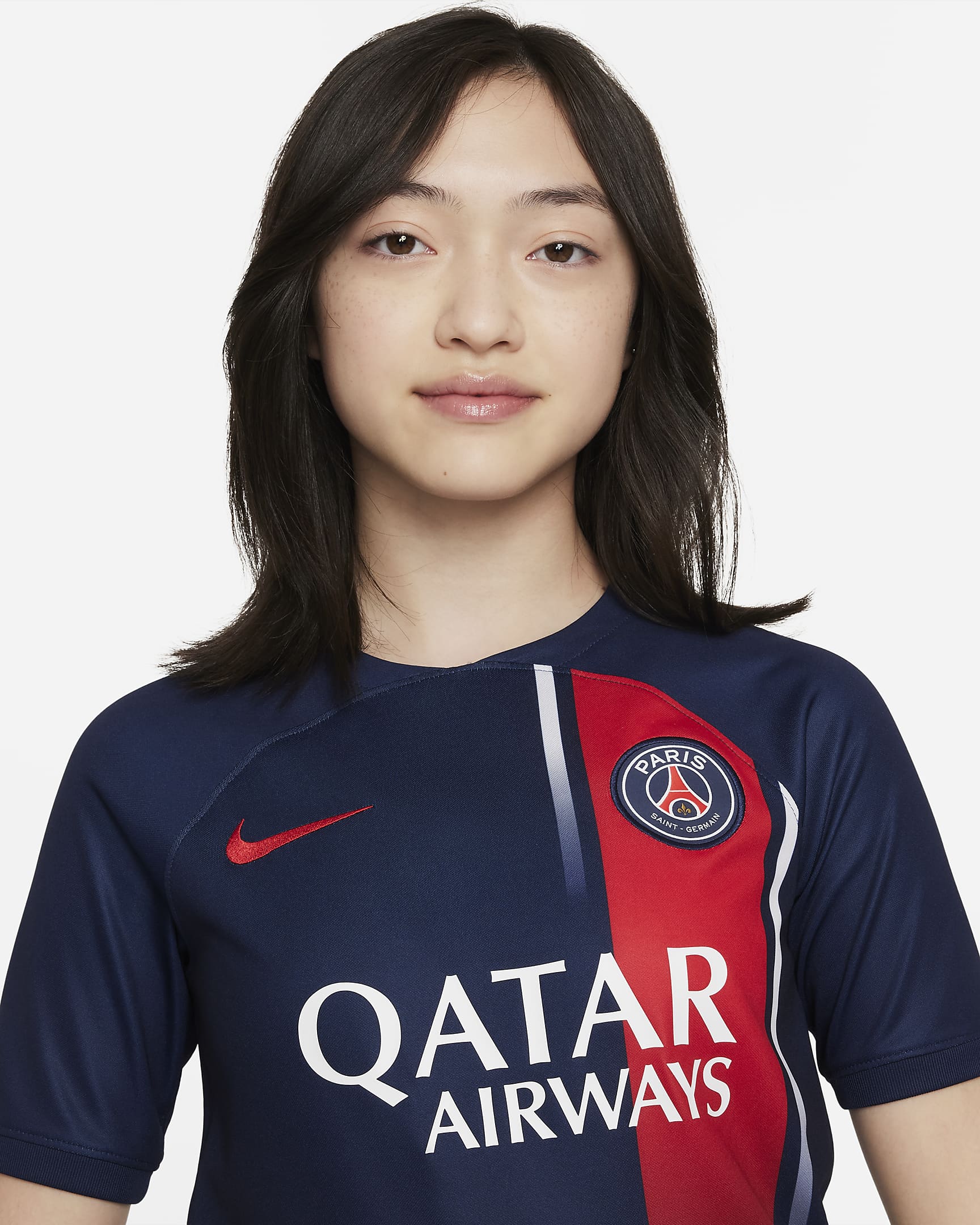 Paris SaintGermain 2023/24 Stadium Home Older Kids' Nike DriFIT