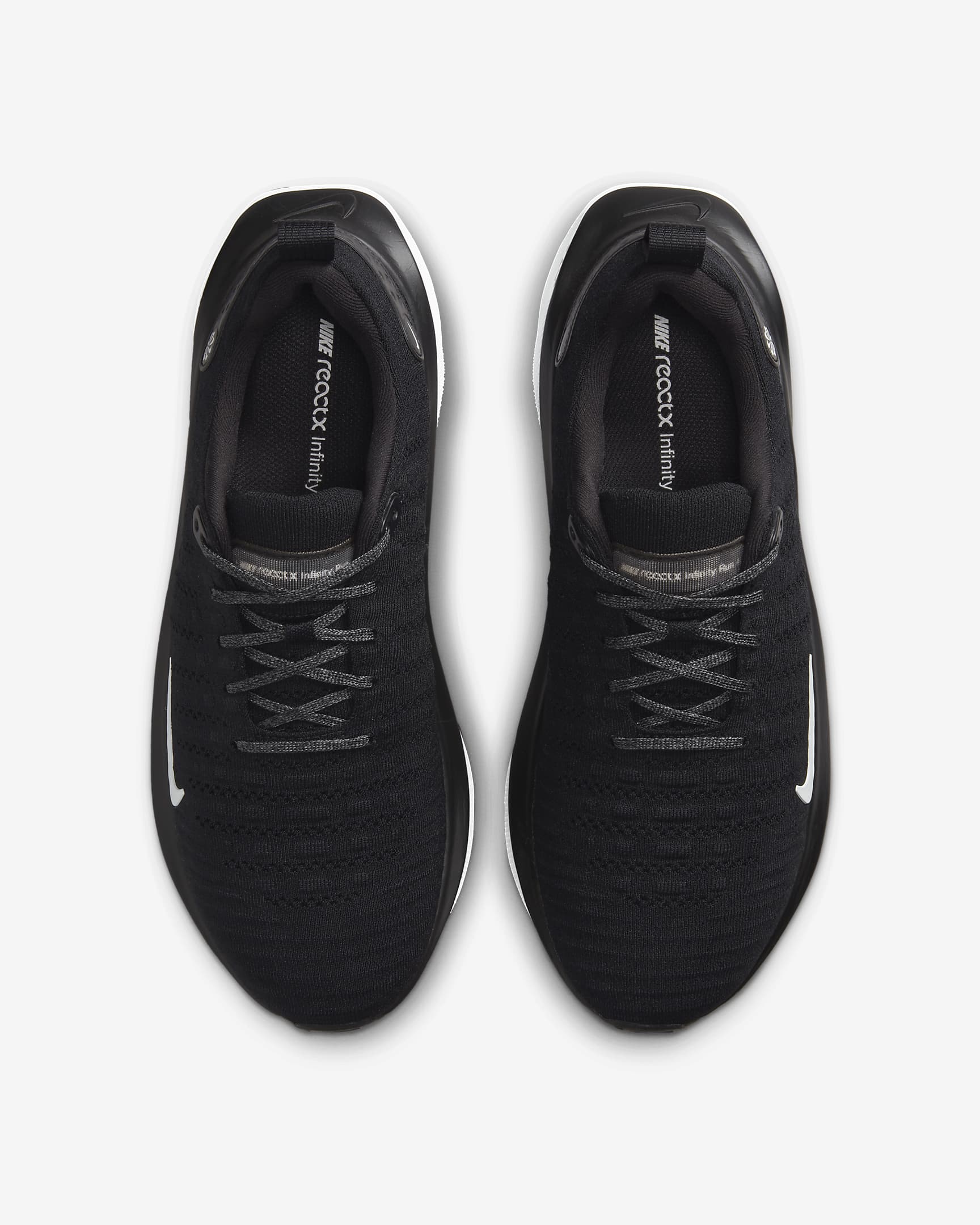 Tenis de correr en carretera para hombre Nike InfinityRN 4 - Negro/Gris oscuro/Blanco