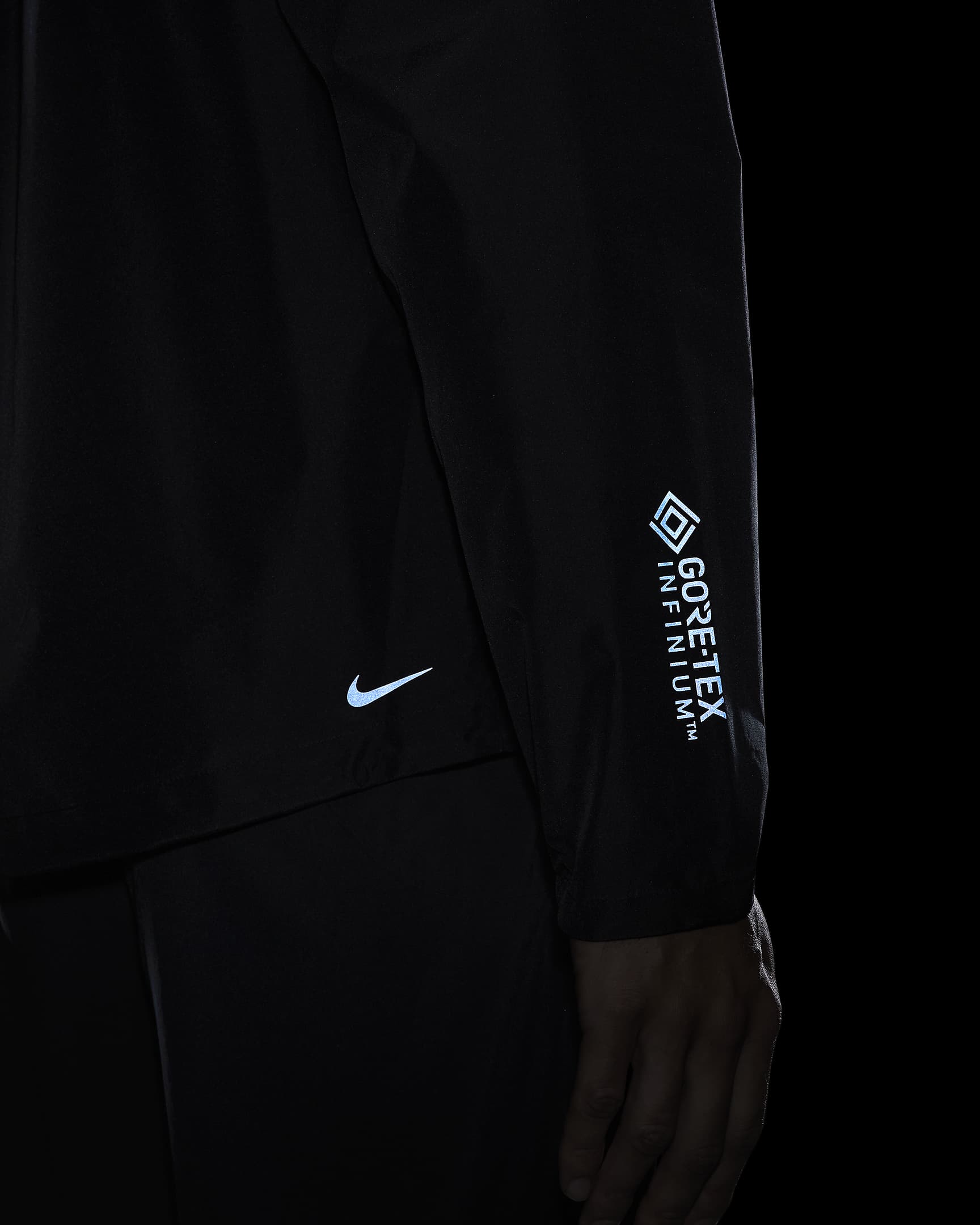 Nike Trail 'Cosmic Peaks' GORE-TEX INFINIUM™ Men's Running Jacket - Black/Anthracite/Anthracite