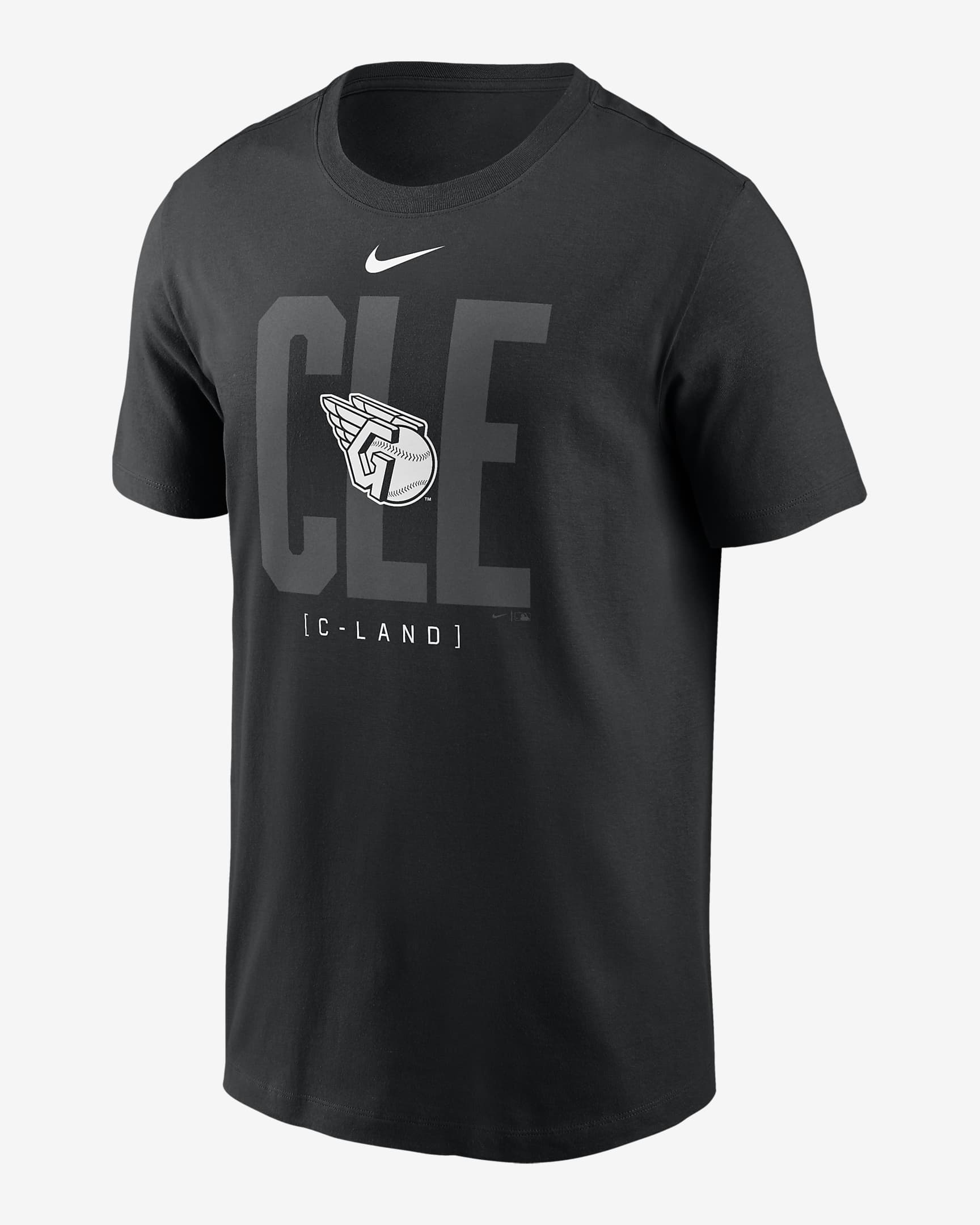 Cleveland Guardians Fashion Local Men's Nike MLB T-Shirt - Black