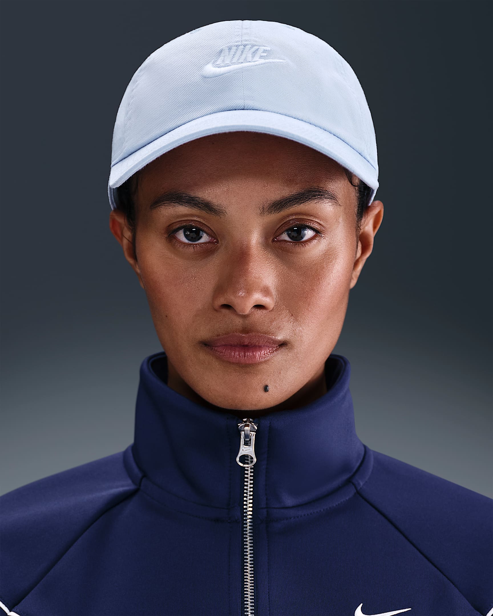 Nike Club Unstructured Futura Wash Cap - Ghost/White