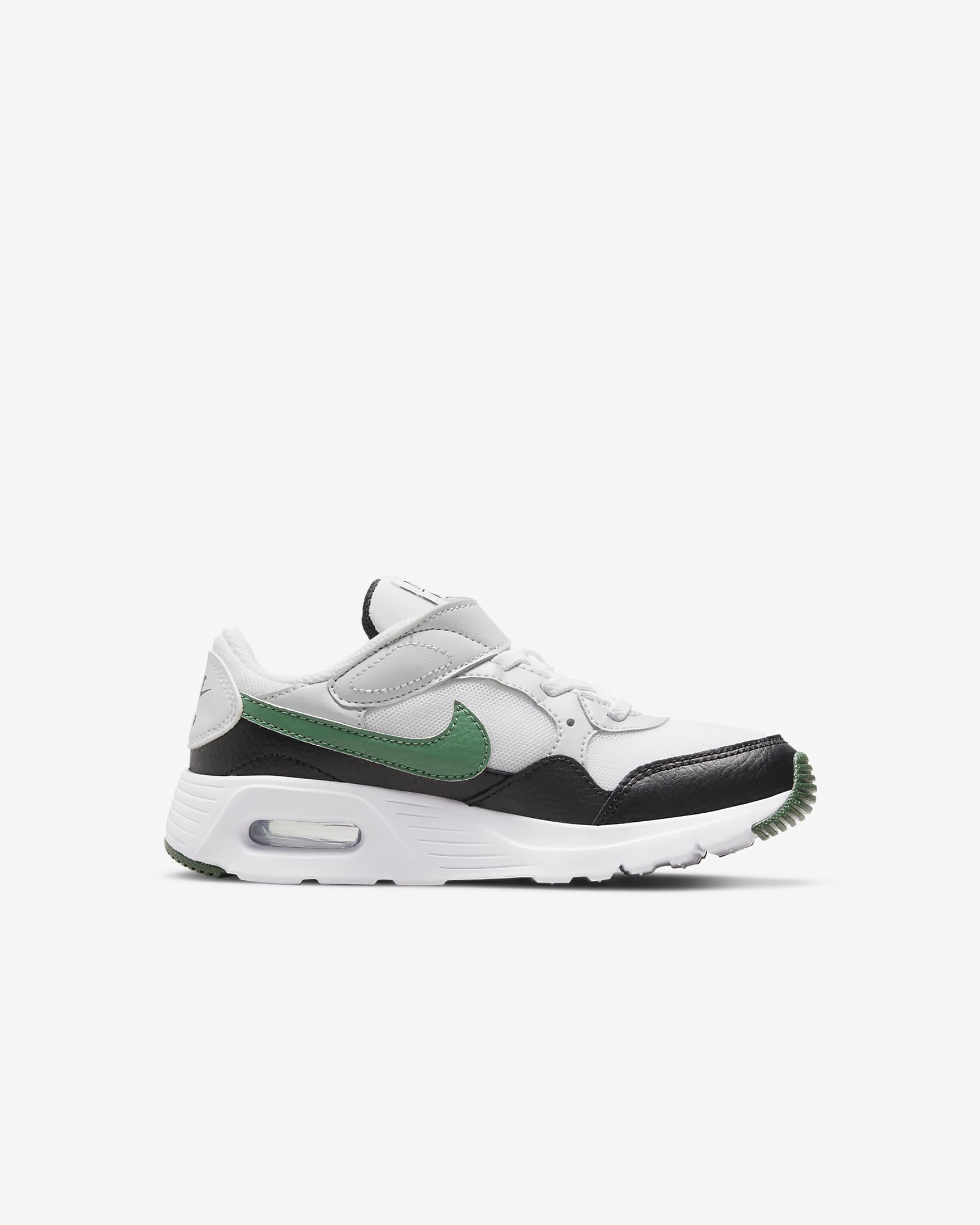 Nike Air Max SC Younger Kids' Shoes - White/Black/Pure Platinum/Gorge Green