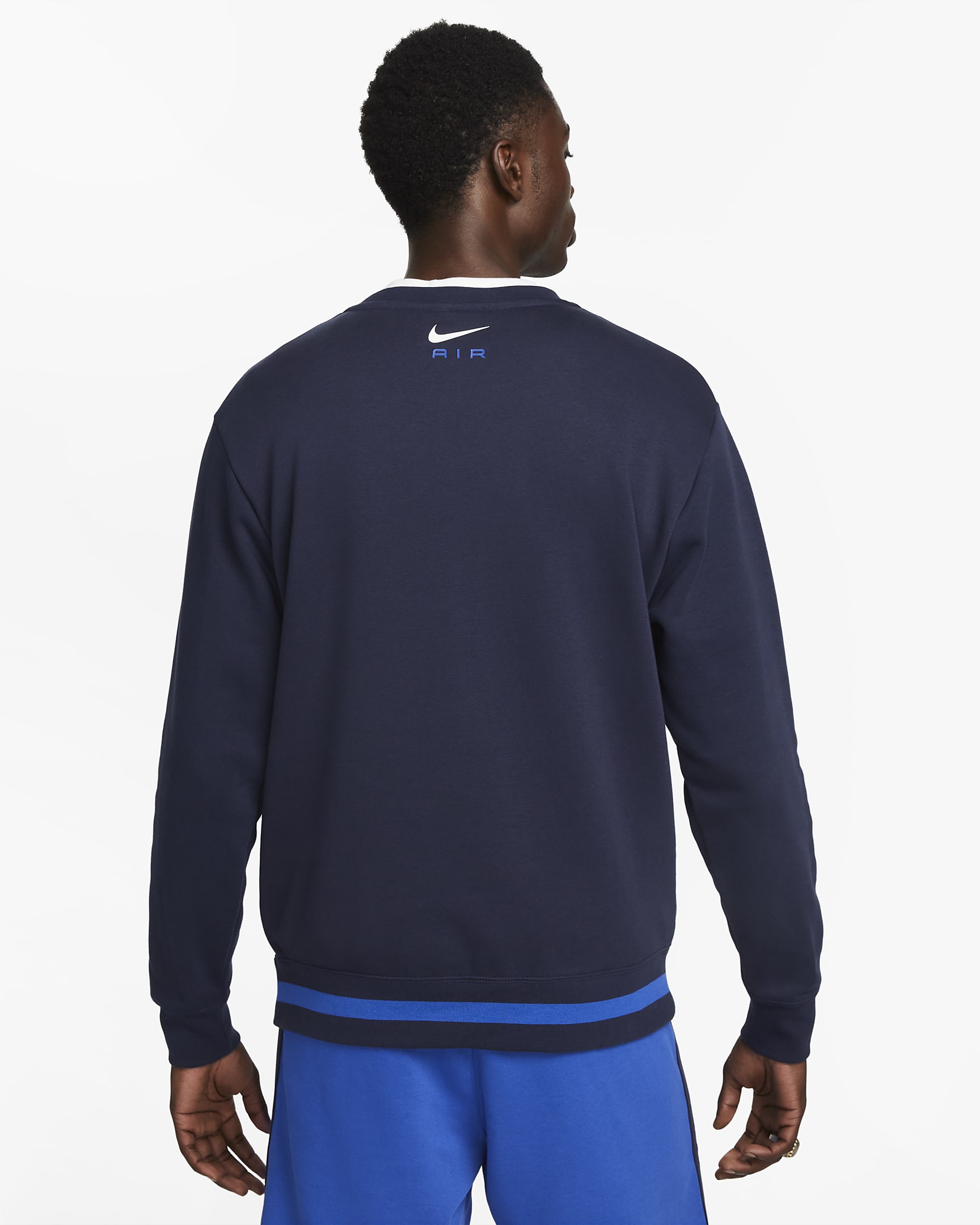 Nike Air Mens Fleece Crew Neck Sweatshirt Nike Ie