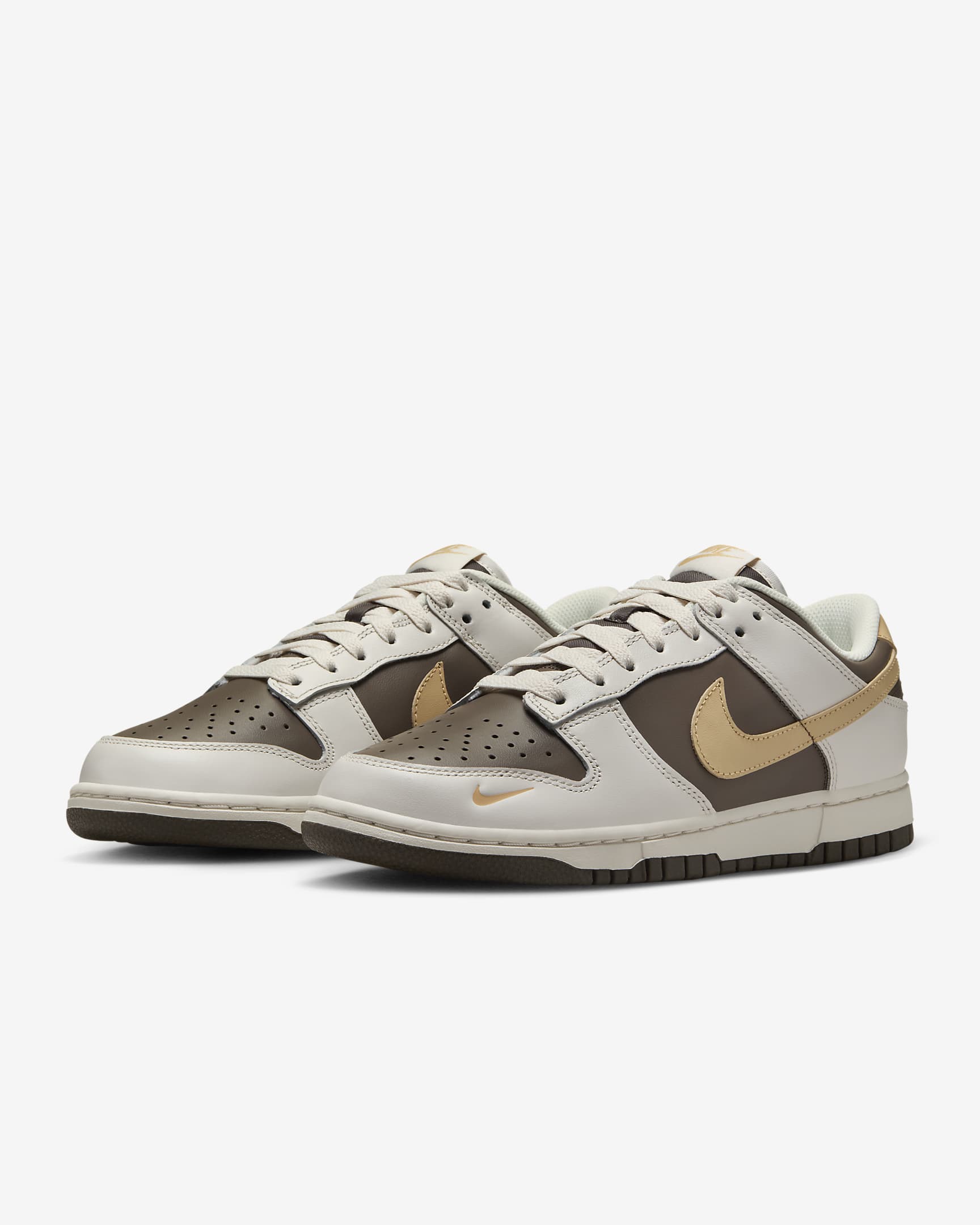 Buty damskie Nike Dunk Low - Phantom/Ironstone/Sesame