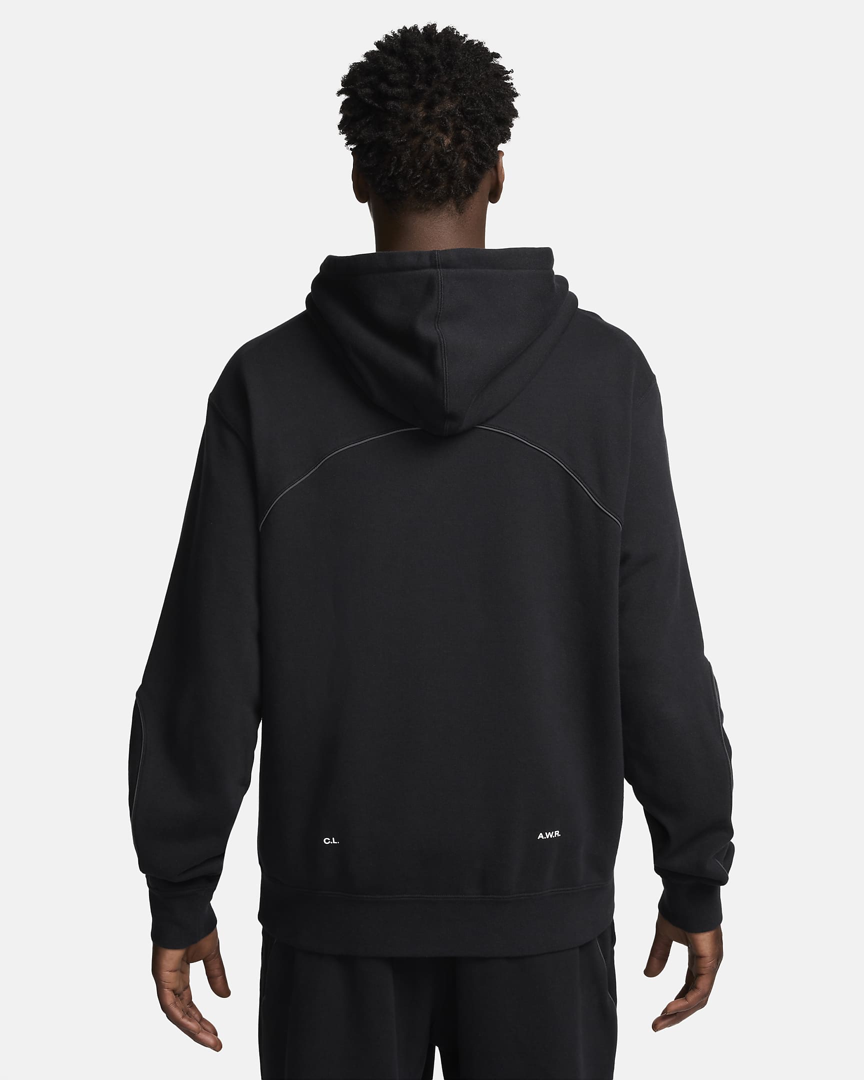 Sweat à capuche en tissu Fleece CS NOCTA NOCTA - Noir/Noir/Blanc