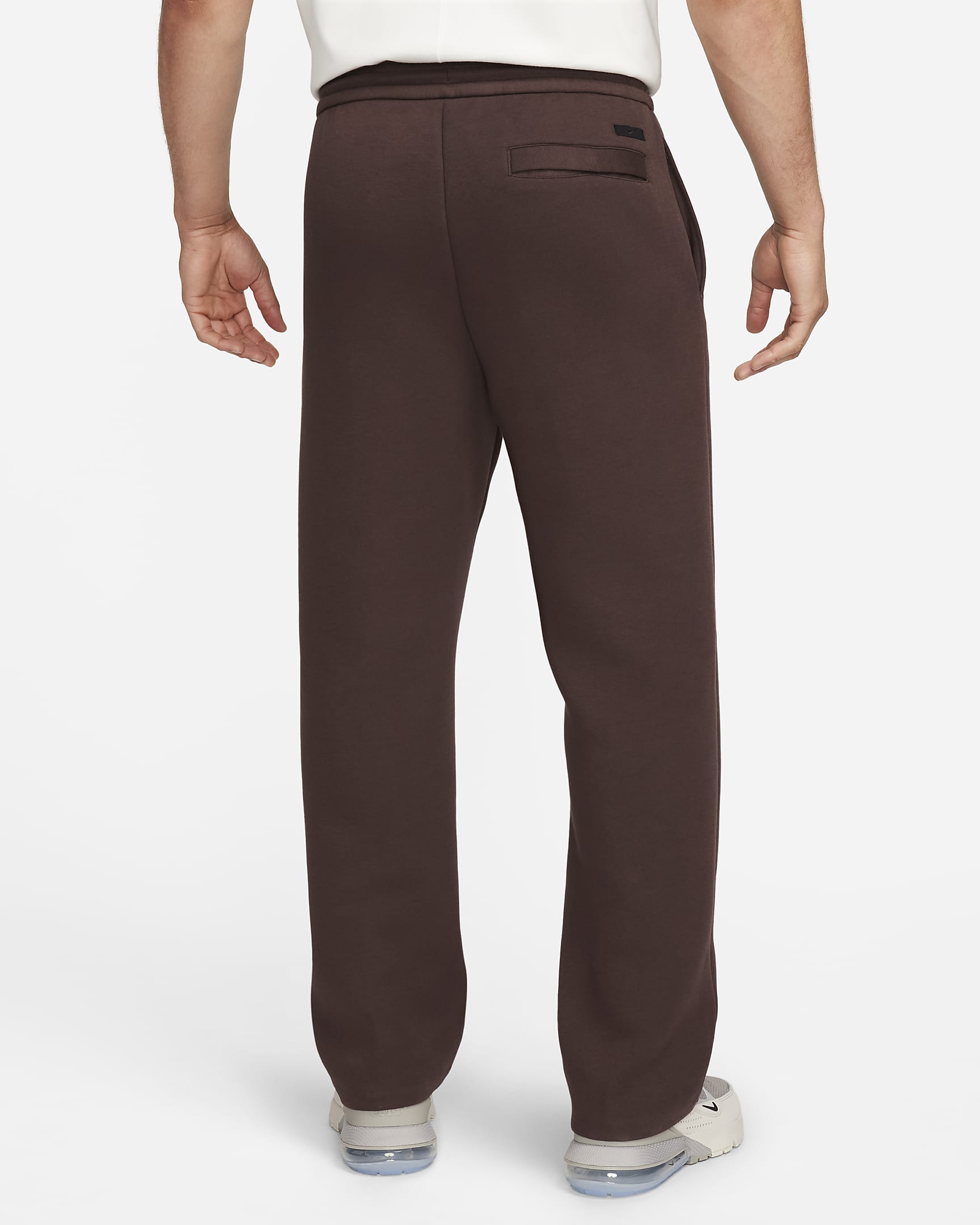 Nike Sportswear Tech Fleece Re-Imagined Men's Loose-Fit Open-Hem Tracksuit Bottoms - Baroque Brown