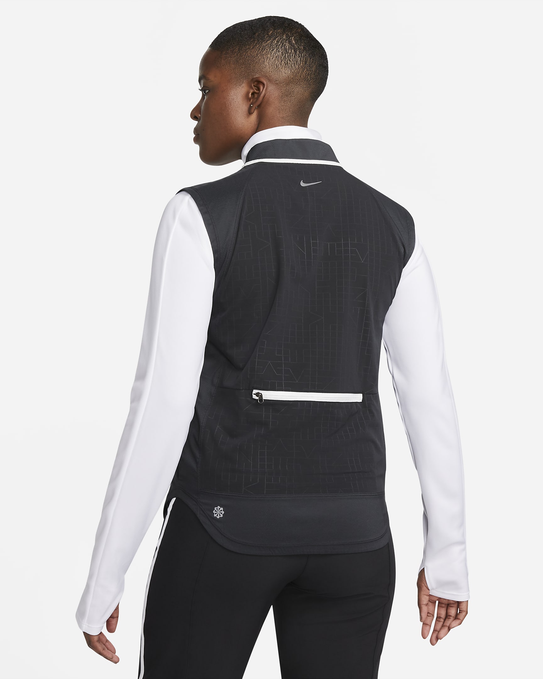 womens nike running gilet