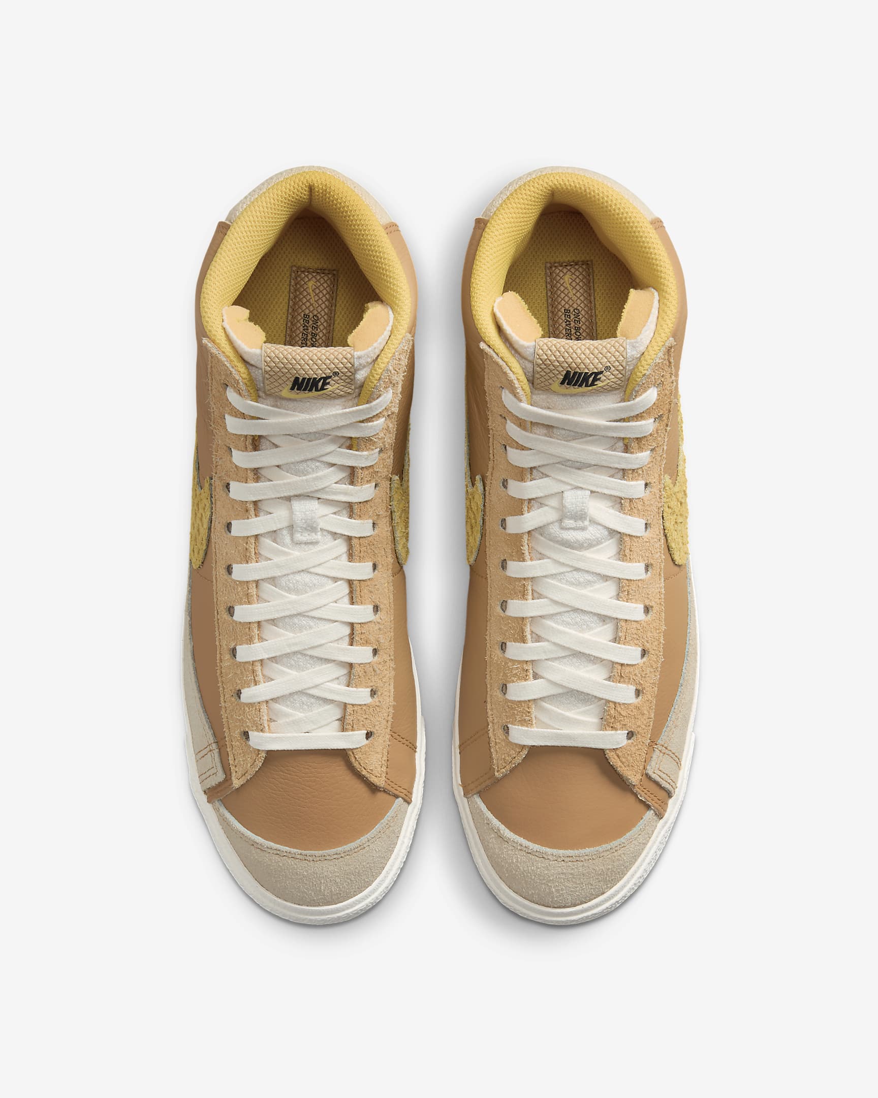 Nike Blazer Mid '77 Vintage Men's Shoes - Wheat/Team Gold/Black/Vivid Sulfur