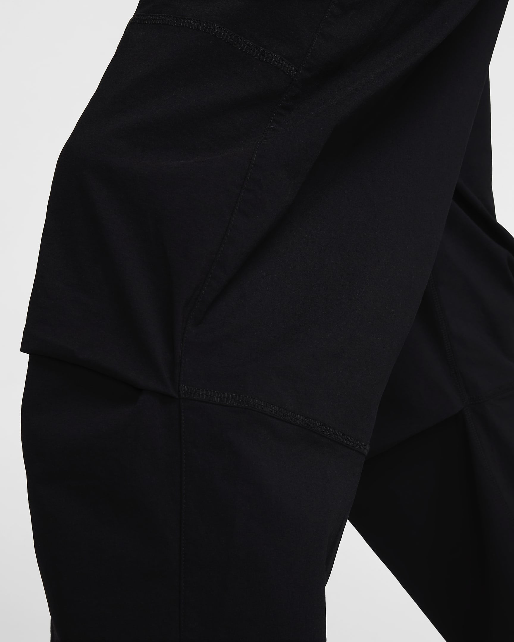 Nike Tech Pantalón oversize de tejido Woven - Hombre - Negro/Negro/Negro