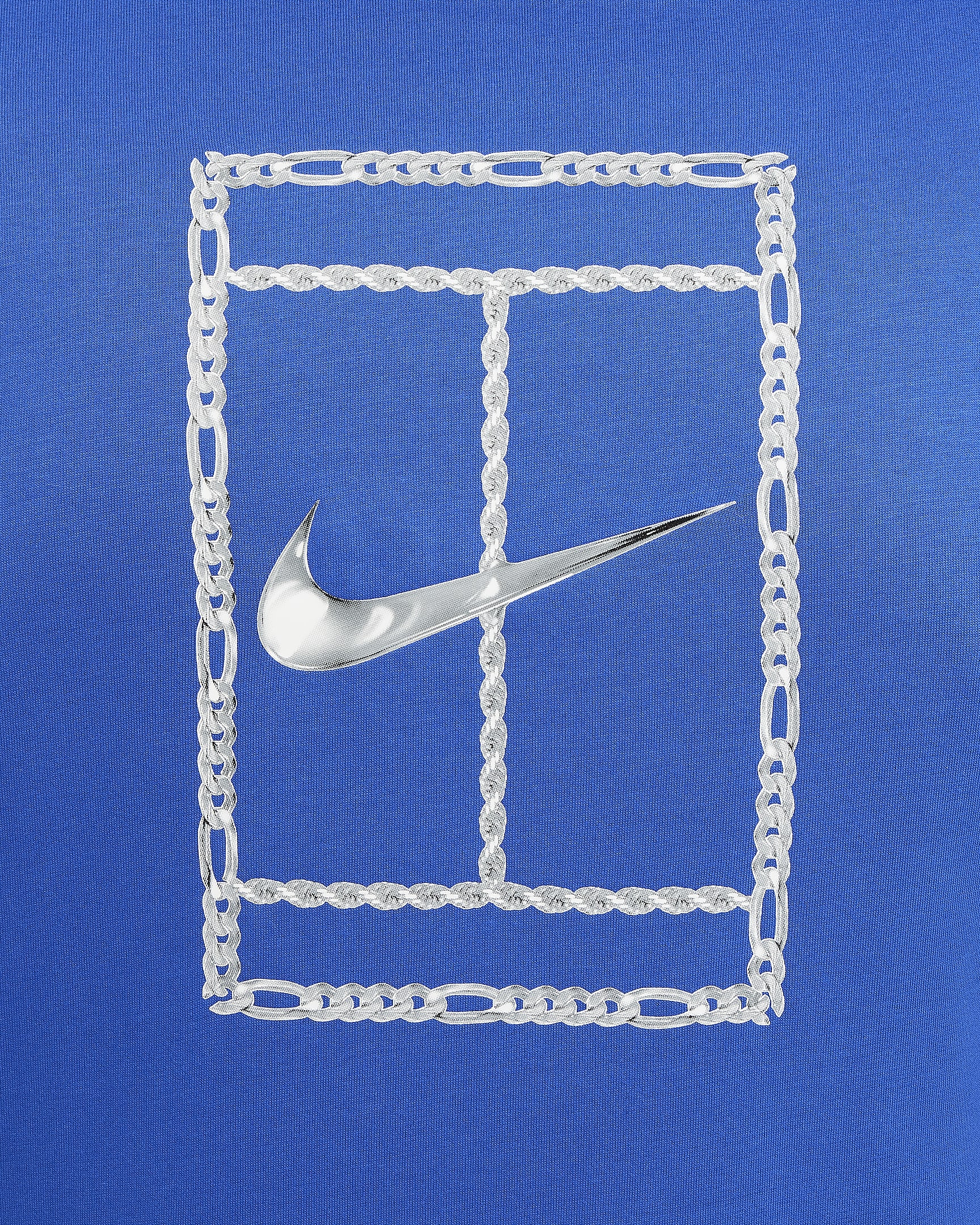 Męski T-shirt do tenisa Dri-FIT NikeCourt - Game Royal