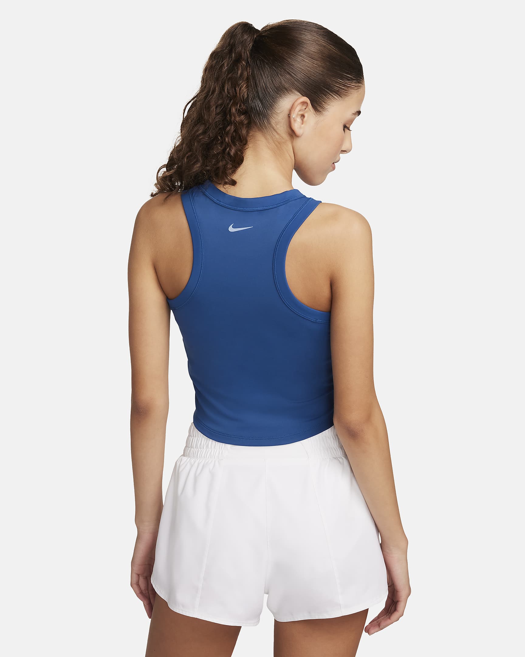 Nike One Fitted Women's Dri-FIT Cropped Tank Top. Nike UK