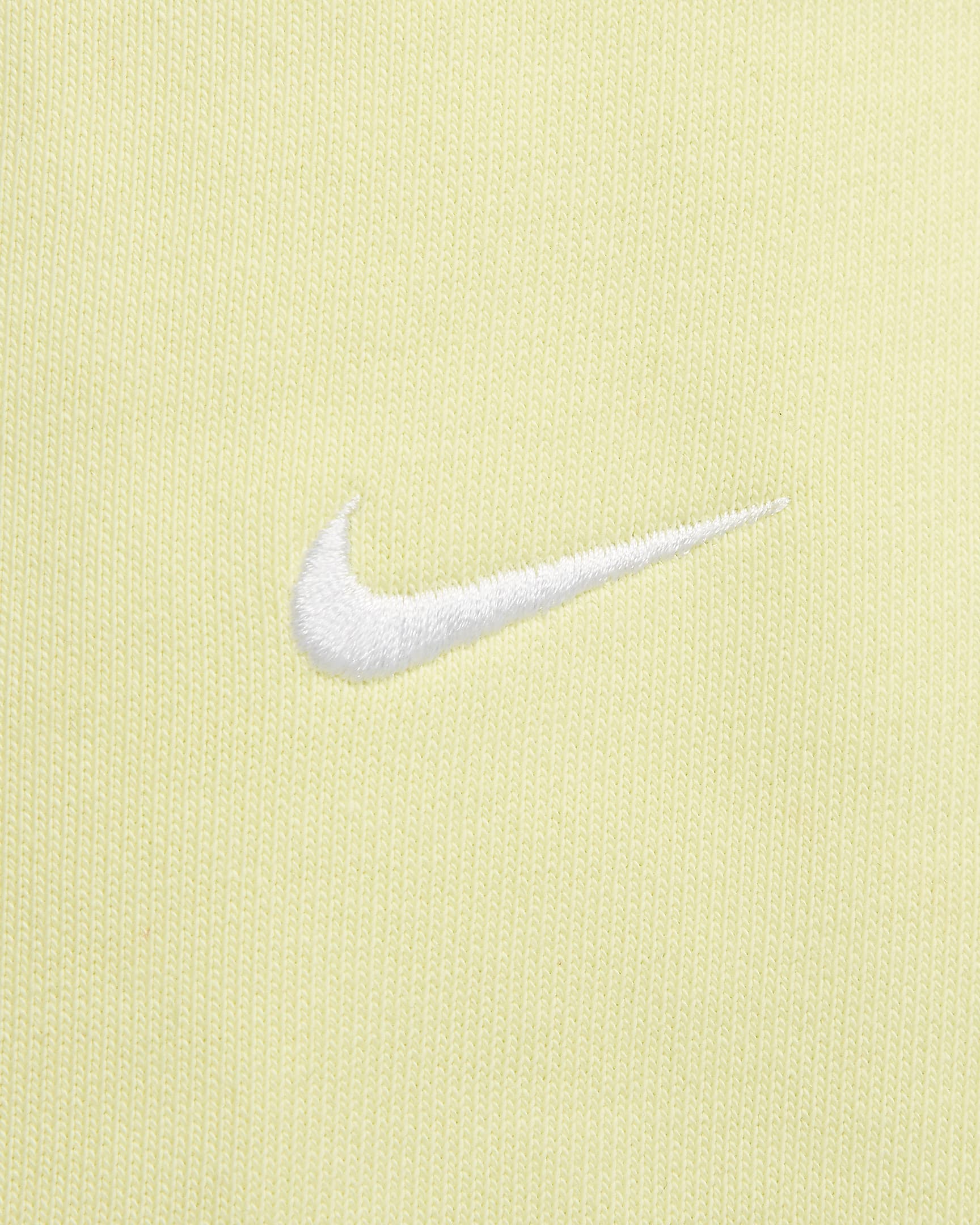 Pants de tejido Fleece para hombre Nike Solo Swoosh - Verde luminoso/Blanco