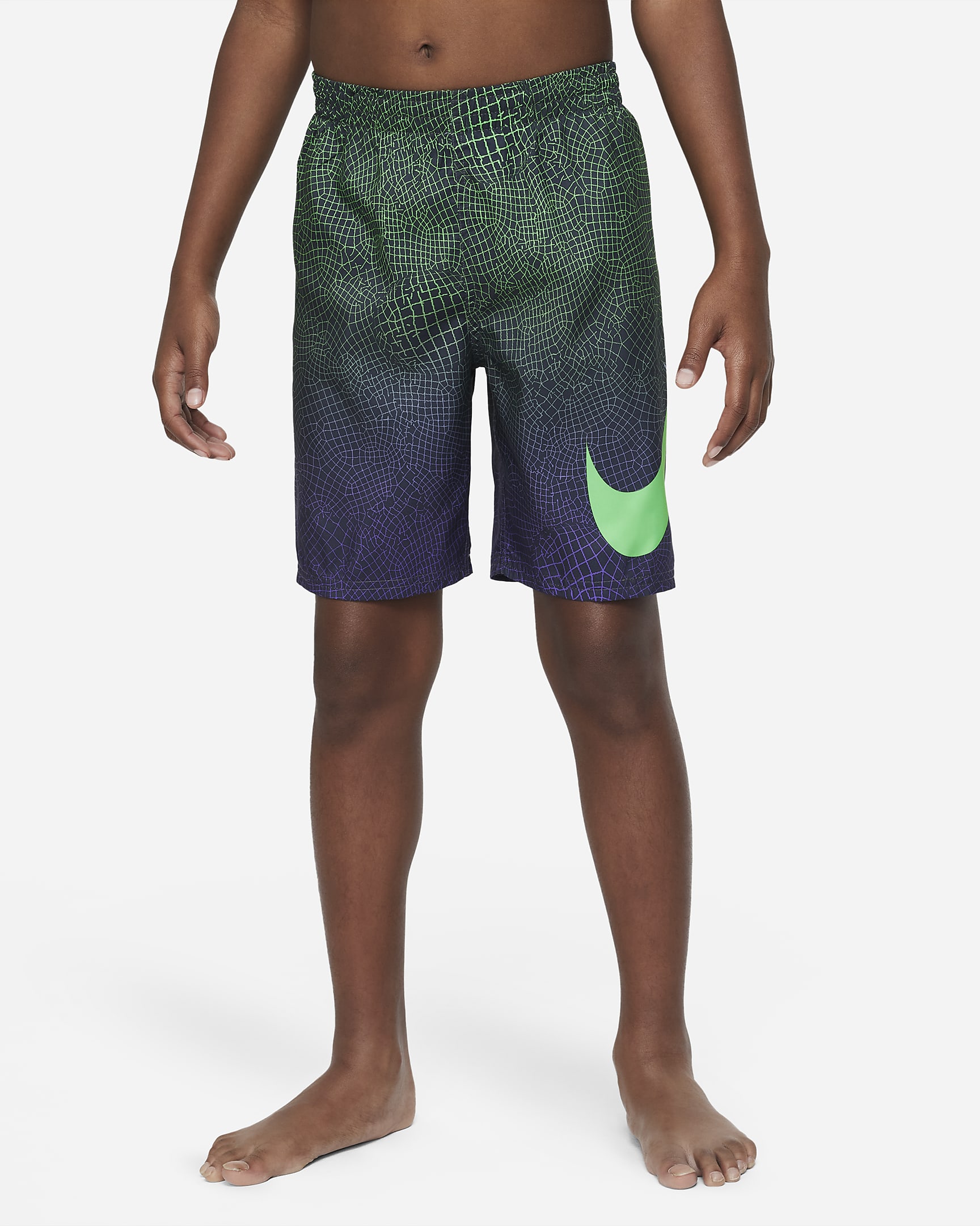 Nike Big Kids' (Boys') 7" Volley Shorts - Green Strike