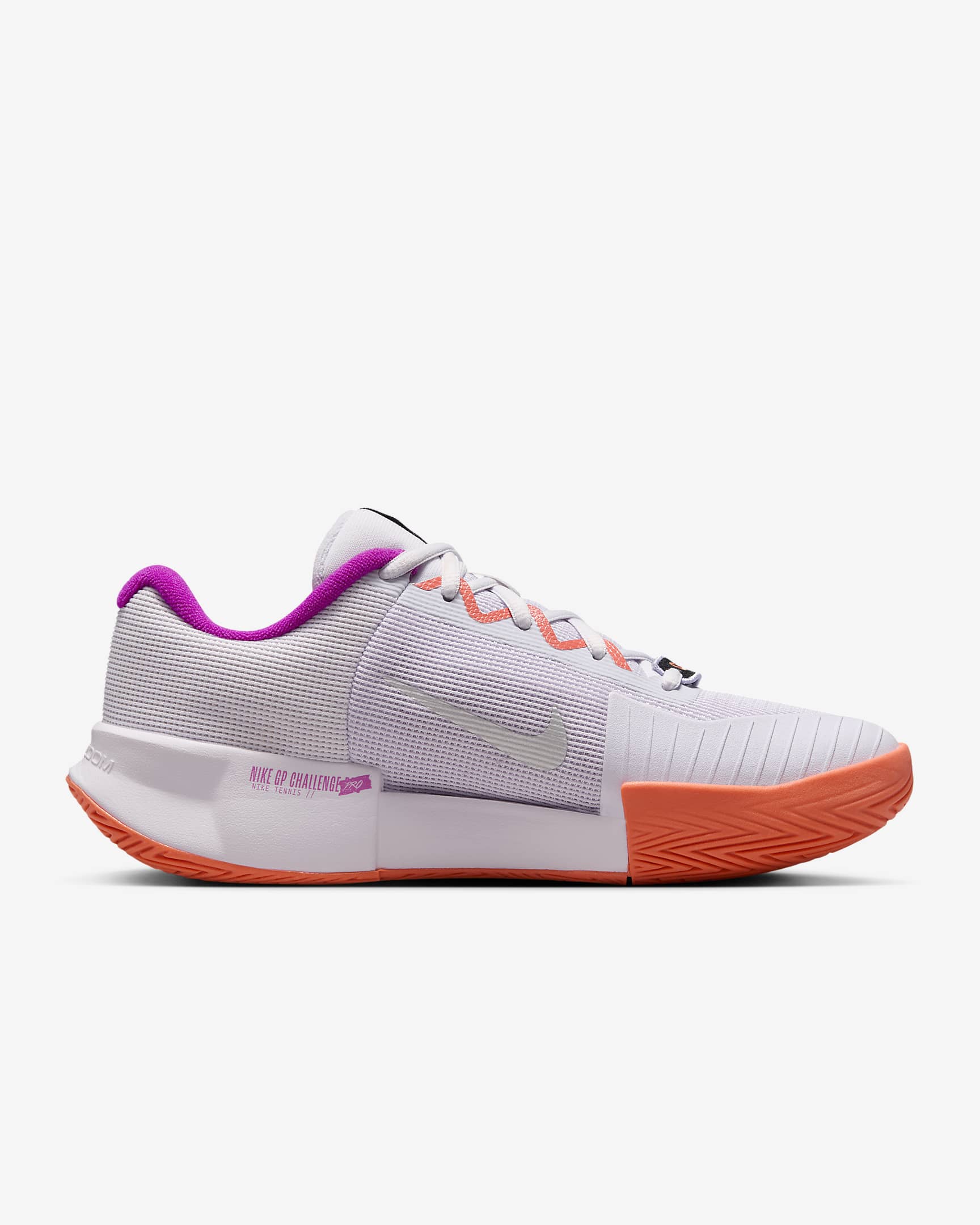 Chaussure de tennis pour surface dure Nike GP Challenge Pro Premium pour femme - Barely Grape/Vivid Grape/Light Wild Mango/Barely Grape