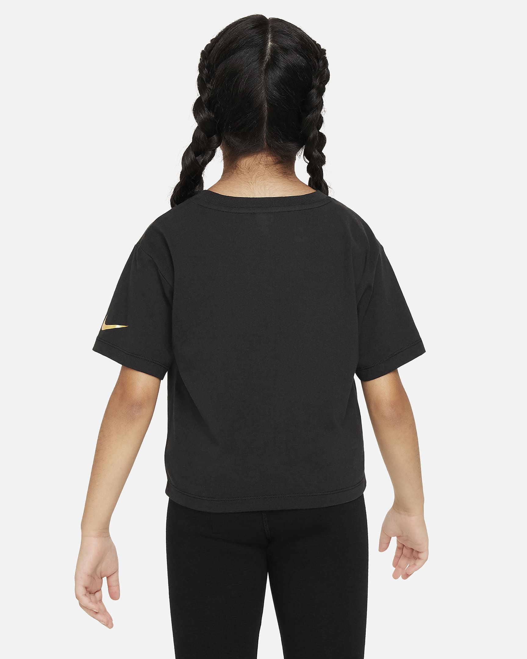 T-shirt Nike Shine Boxy Tee pour enfant - Noir