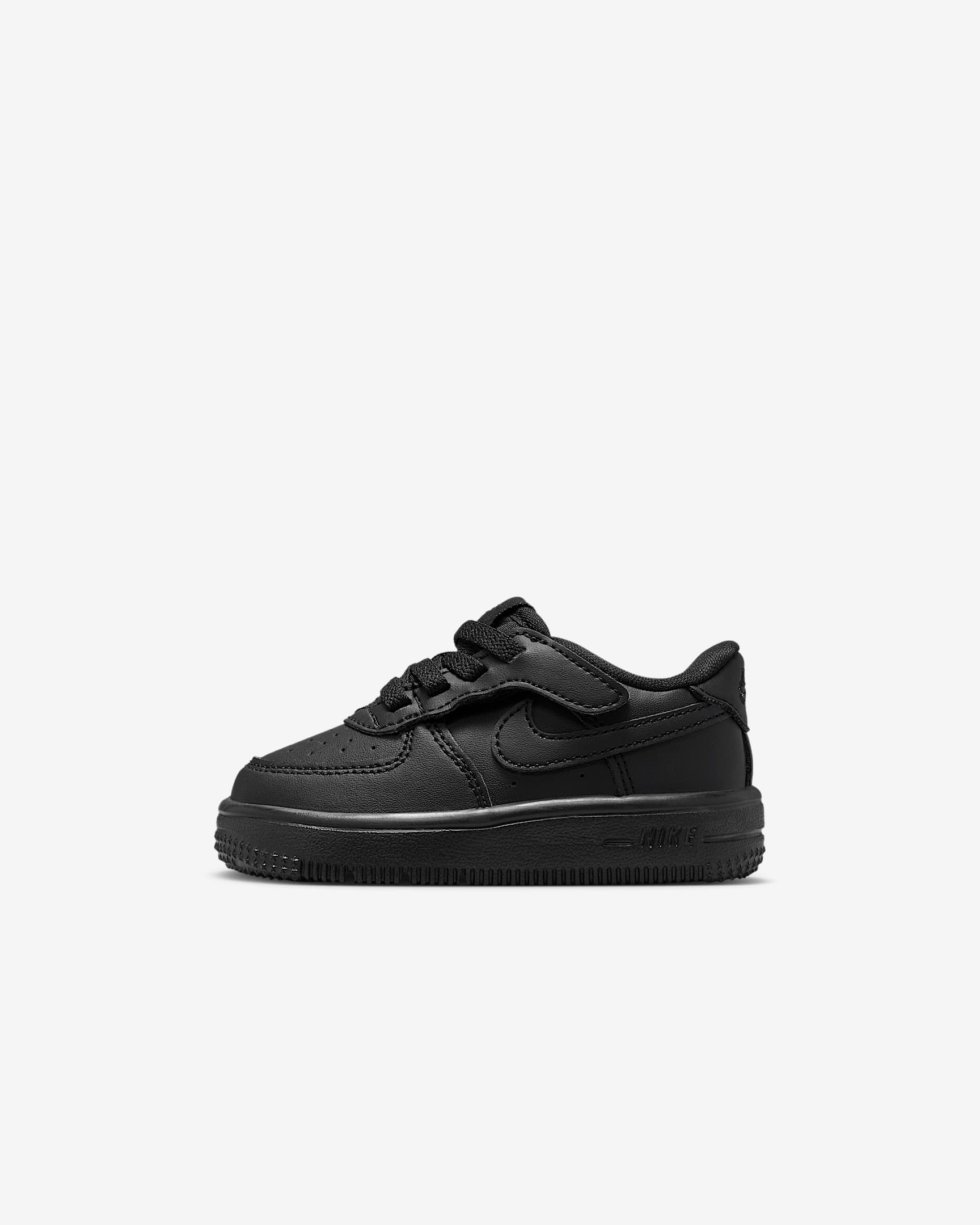 Nike Force 1 Low EasyOn Schuh (Babys/Kleinkinder) - Schwarz/Schwarz/Schwarz/Schwarz