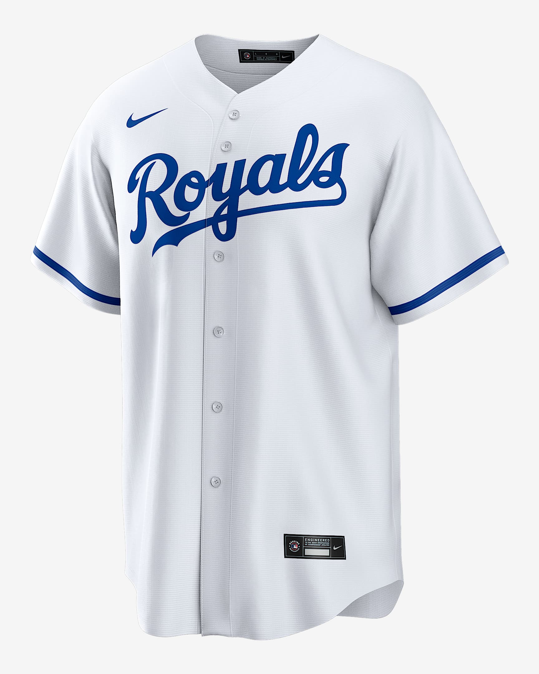 Salvador Perez Kansas City Royals Men's Nike MLB Replica Jersey - White