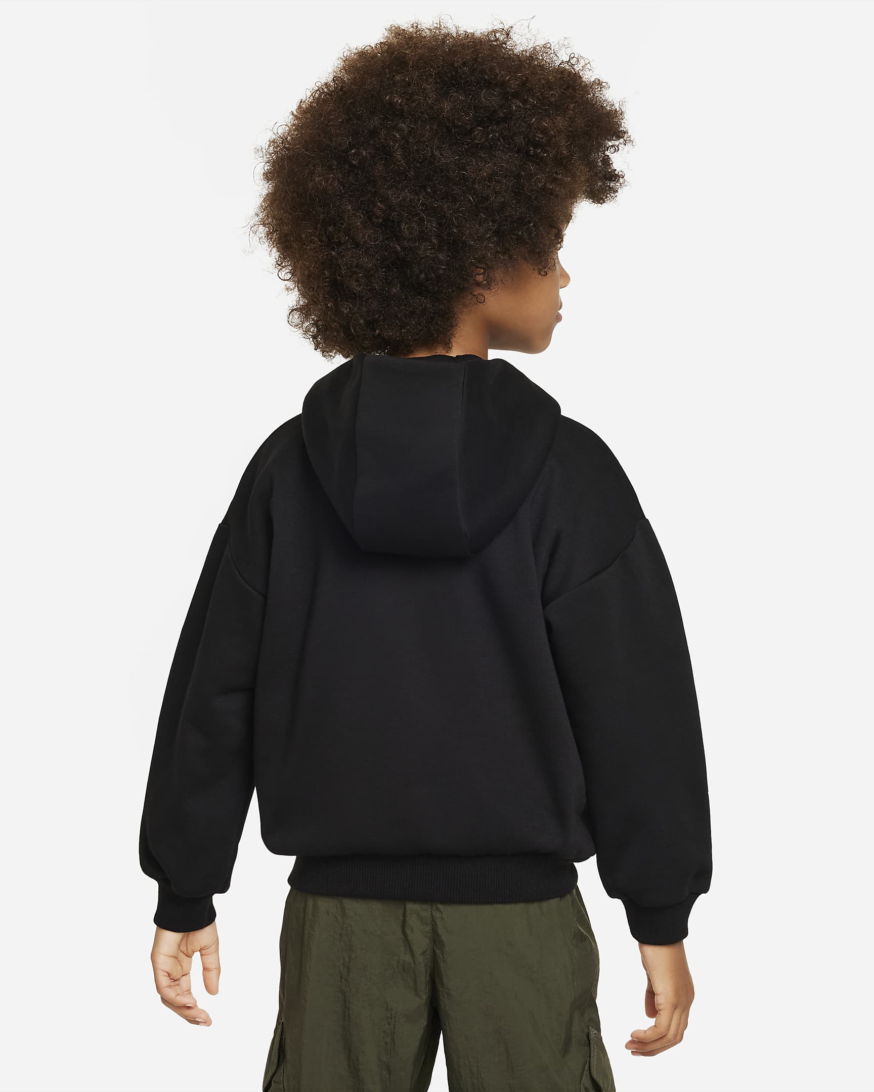 Nike SB Icon Fleece Hoodie Little Kids' Hoodie - Black