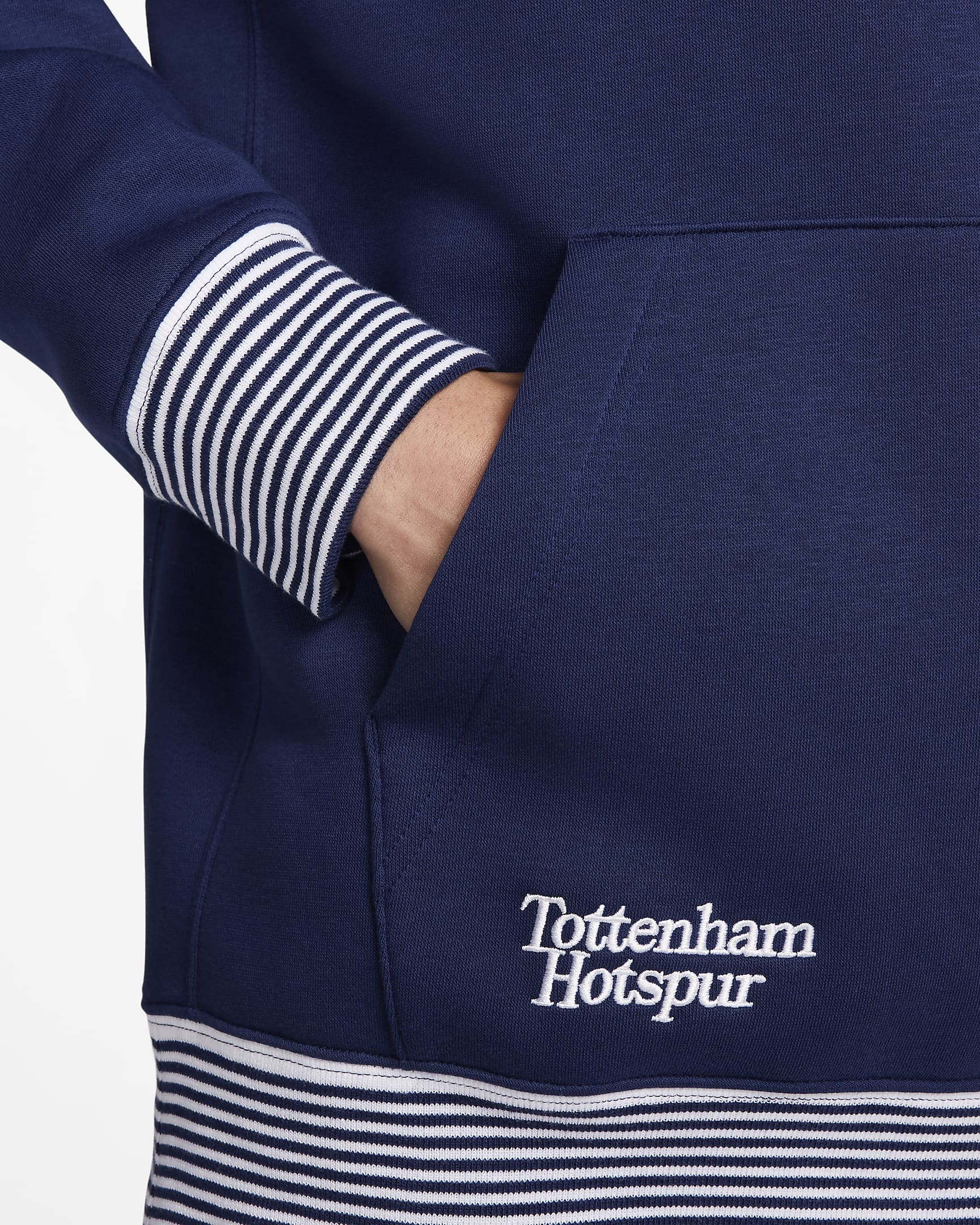 Fotbollshuvtröja Tottenham Hotspur Club Nike för män - Binary Blue/Vit