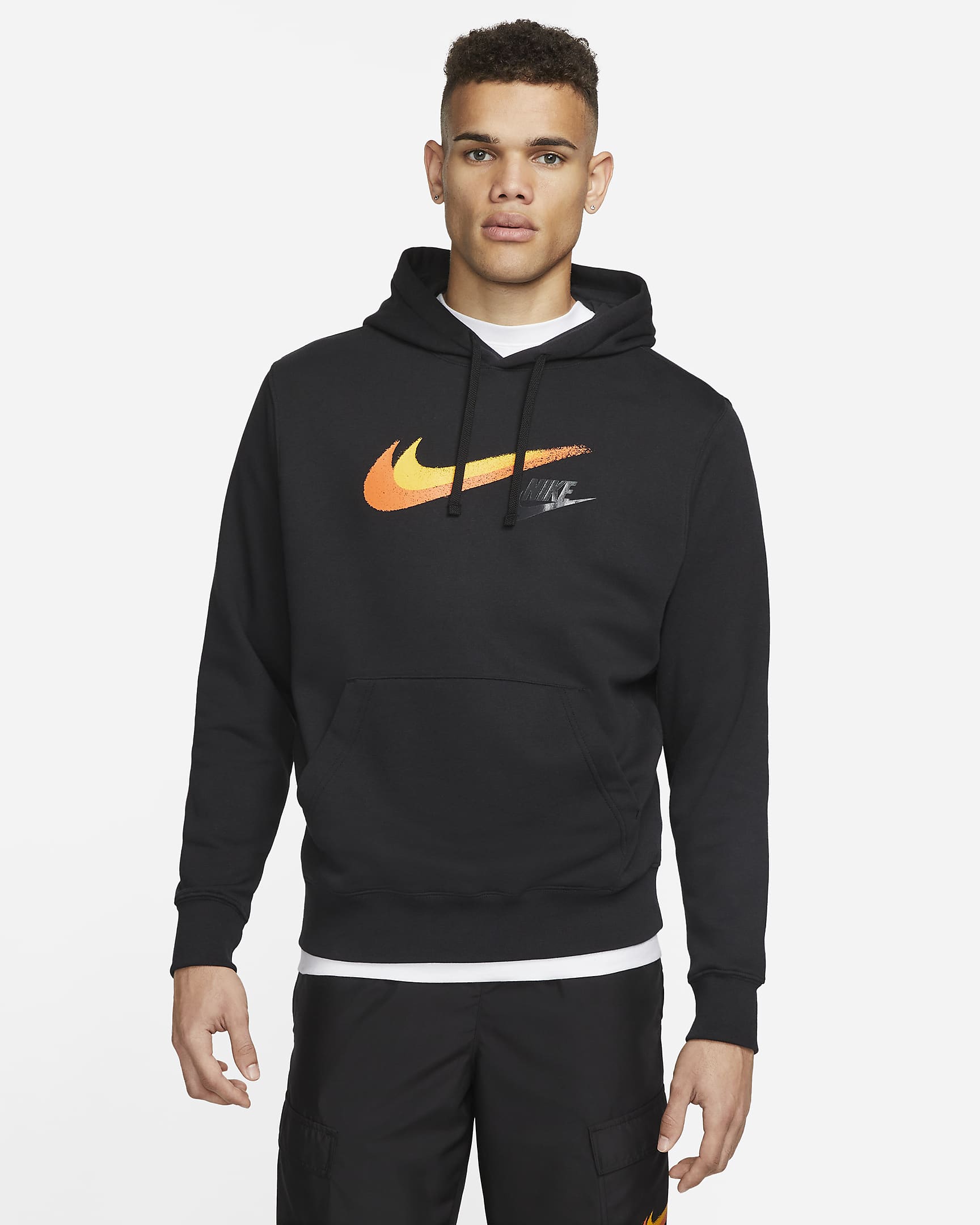 Nike Sportswear Herren-Hoodie - Schwarz