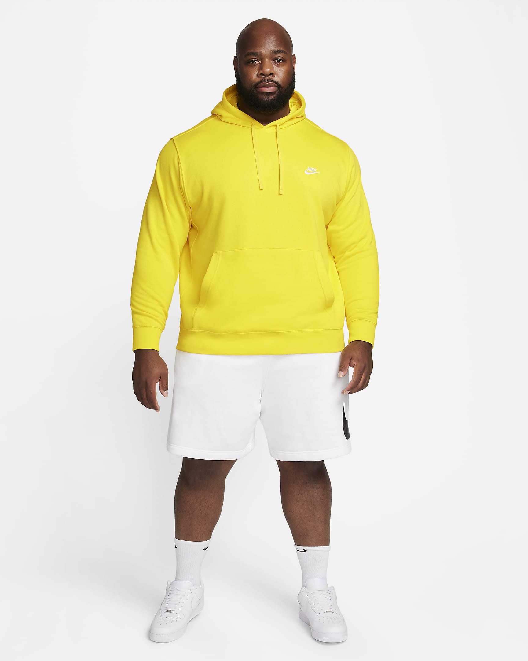 Nike Sportswear Club Fleece Pullover Hoodie. Nike AT