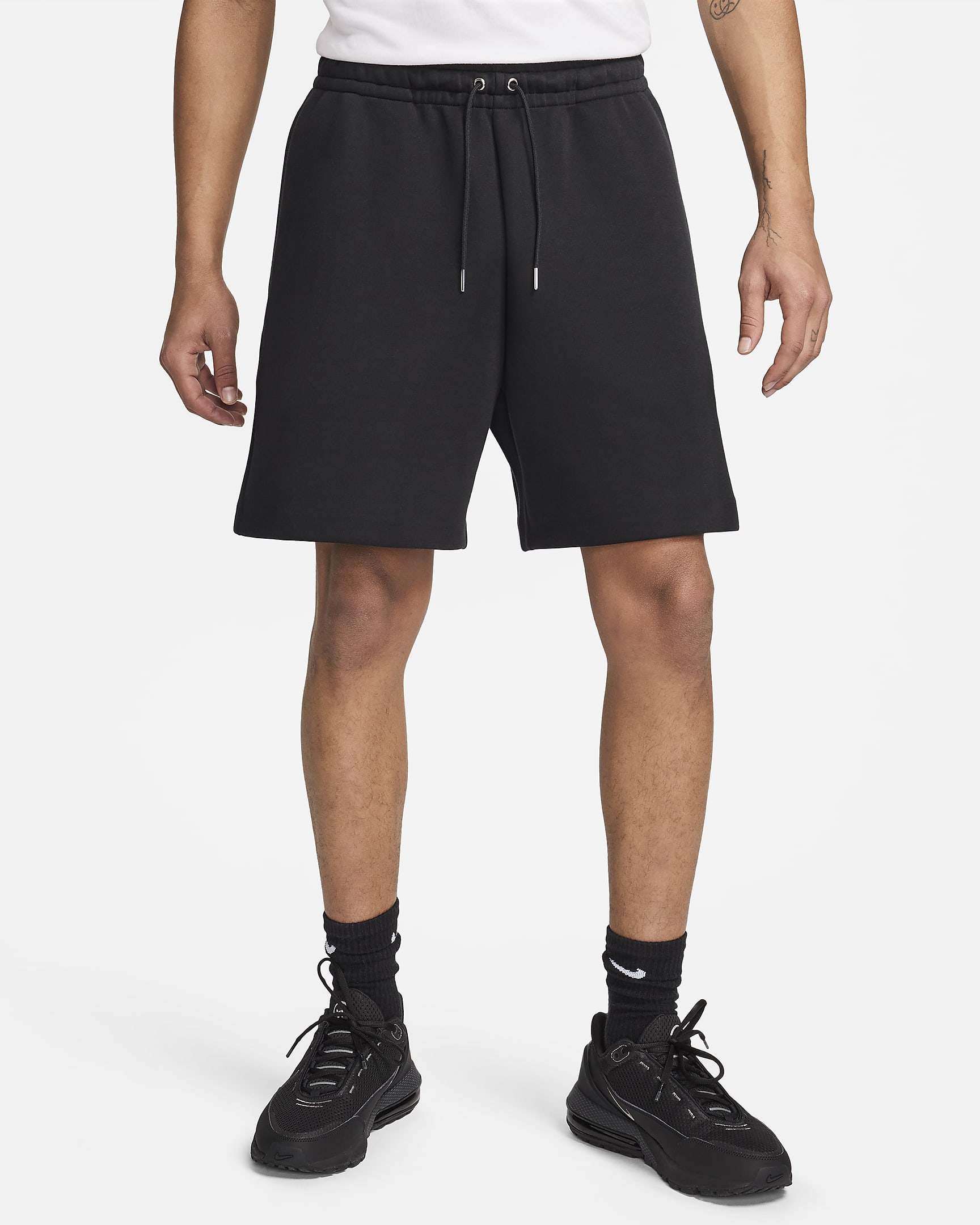 Shorts in fleece Nike Sportswear Tech Fleece Reimagined – Uomo - Nero