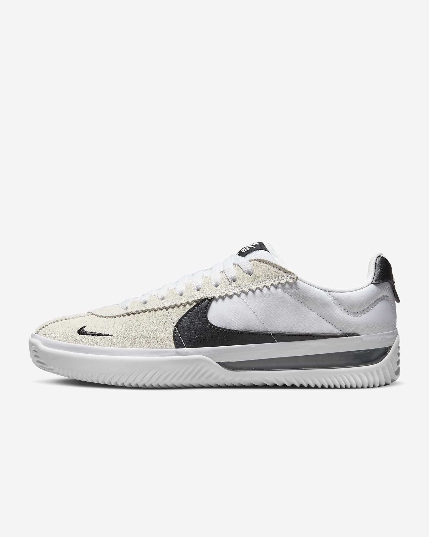 Tenis de skateboarding Nike BRSB - Blanco/Blanco/Negro/Negro