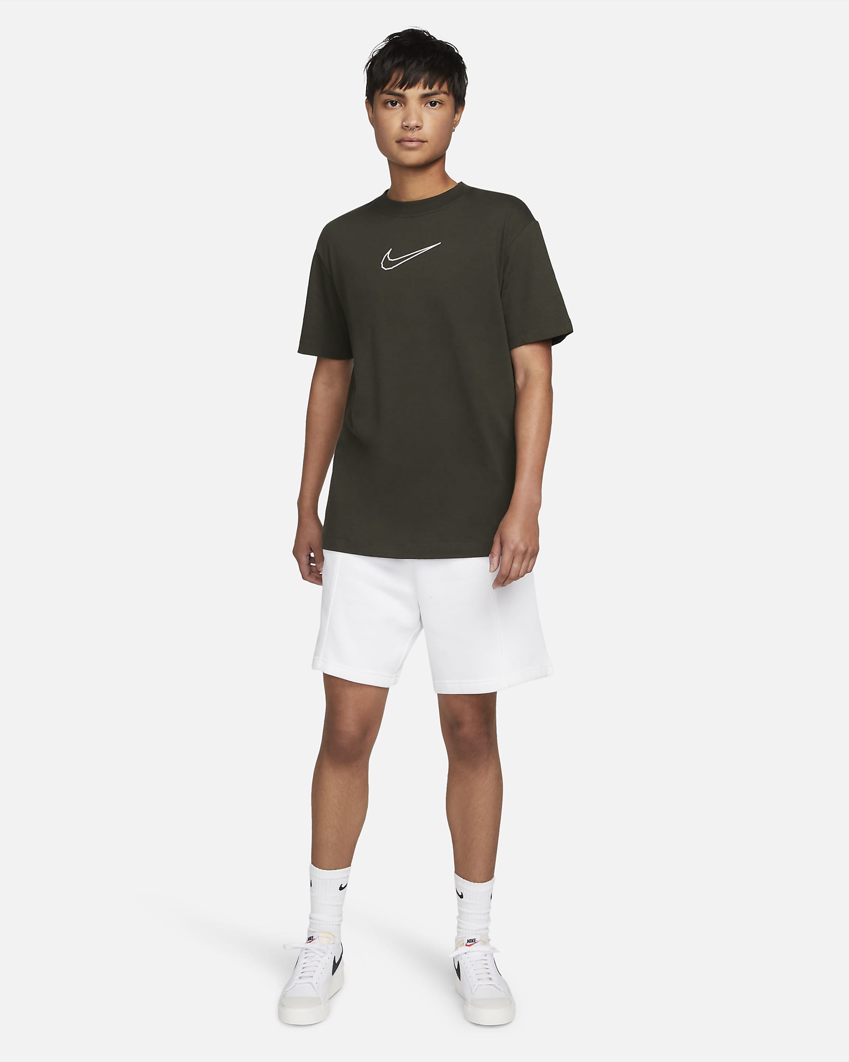 Nike Sportswear T-shirt voor dames - Sequoia