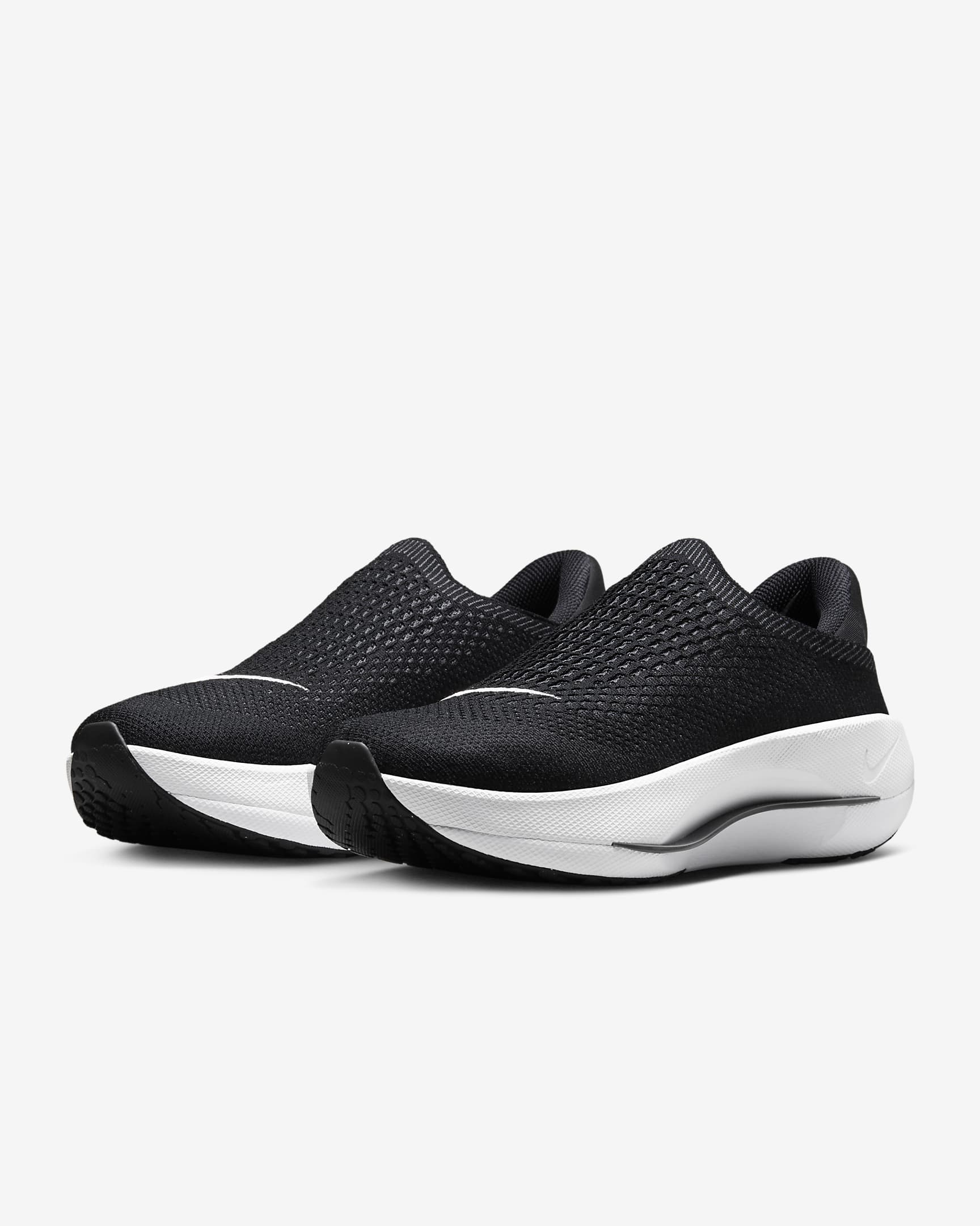 Nike Reina EasyOn Women's Shoes - Black/Dark Grey/White