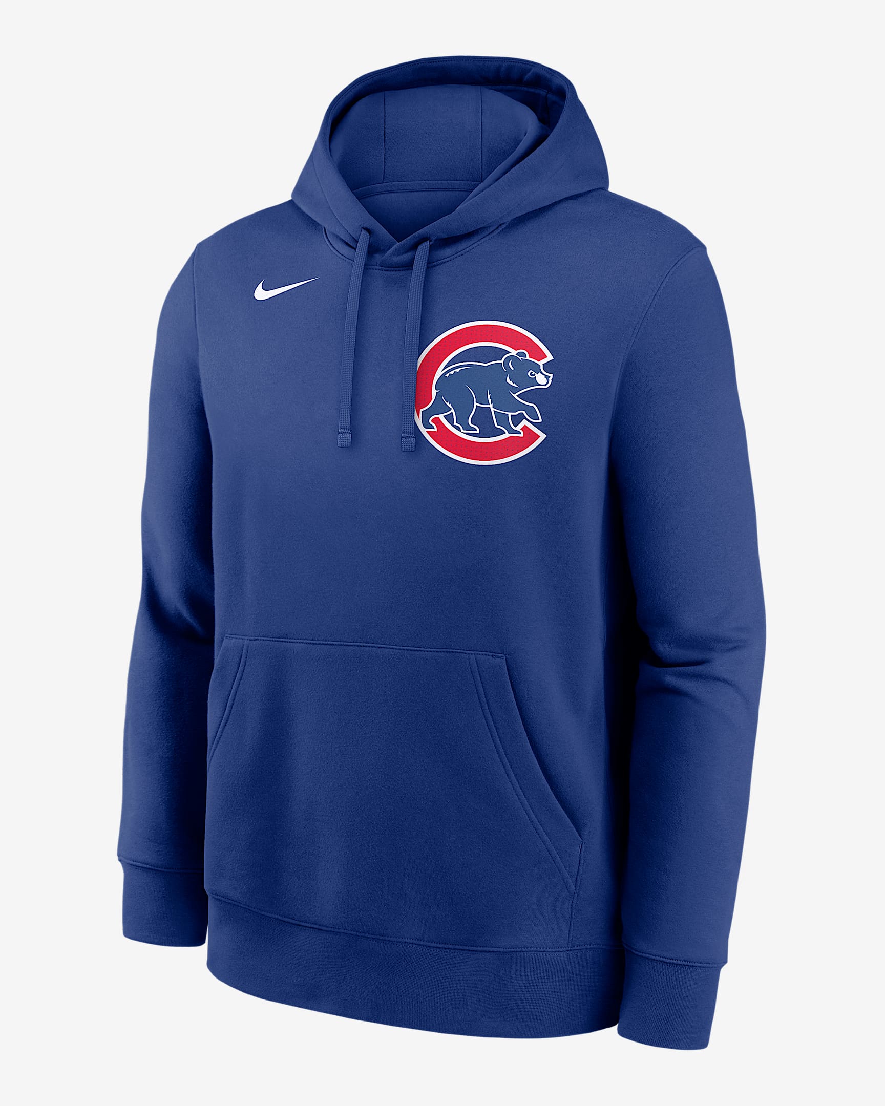 Sudadera con gorro sin cierre Nike de la MLB para hombre Pete Crow-Armstrong Chicago Cubs Club - Azul