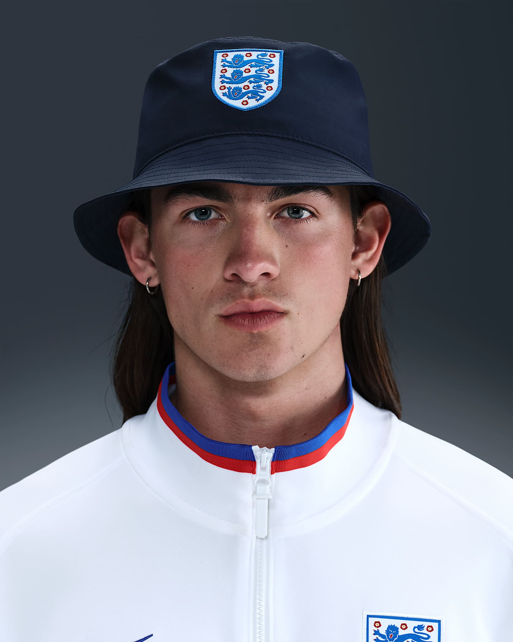Bucket Nike 2025/2026 Inglaterra - Obsidian/Branco