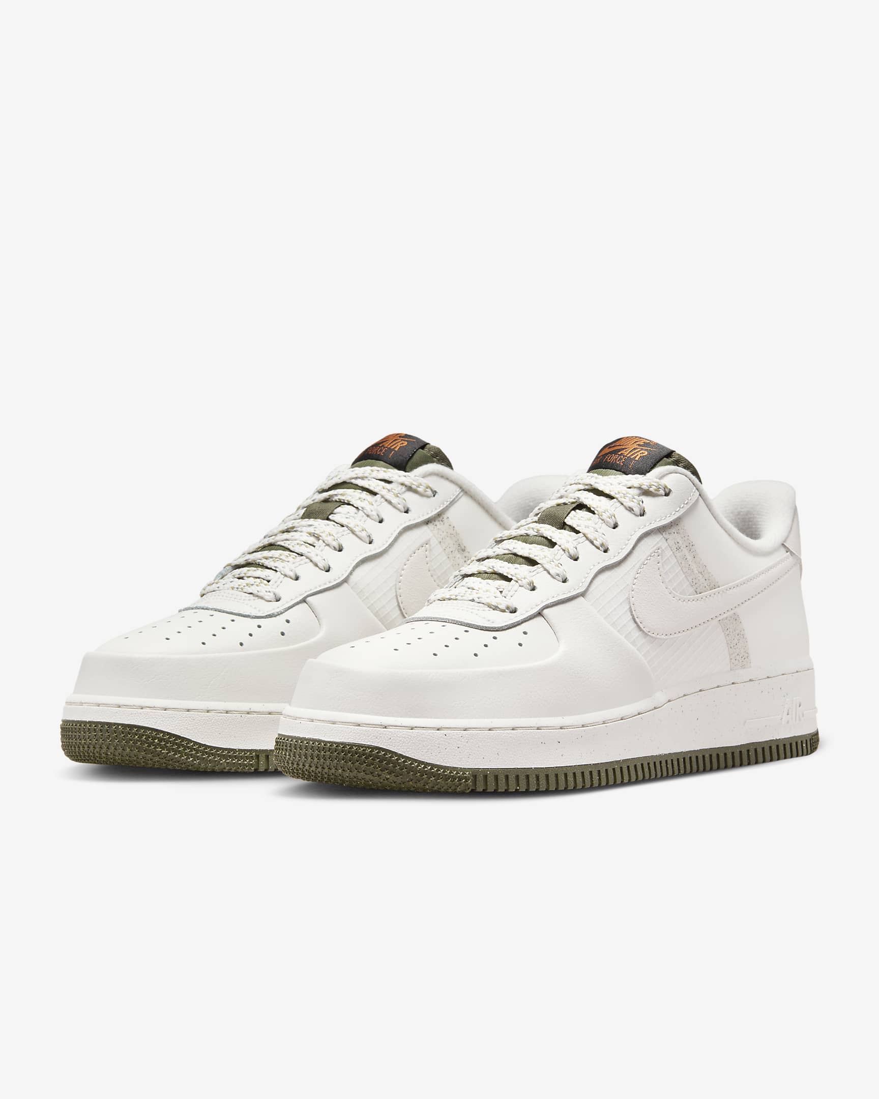 Nike Air Force 1 '07 LV8 Men's Shoes - Phantom/Cargo Khaki/Dark Russet/Phantom