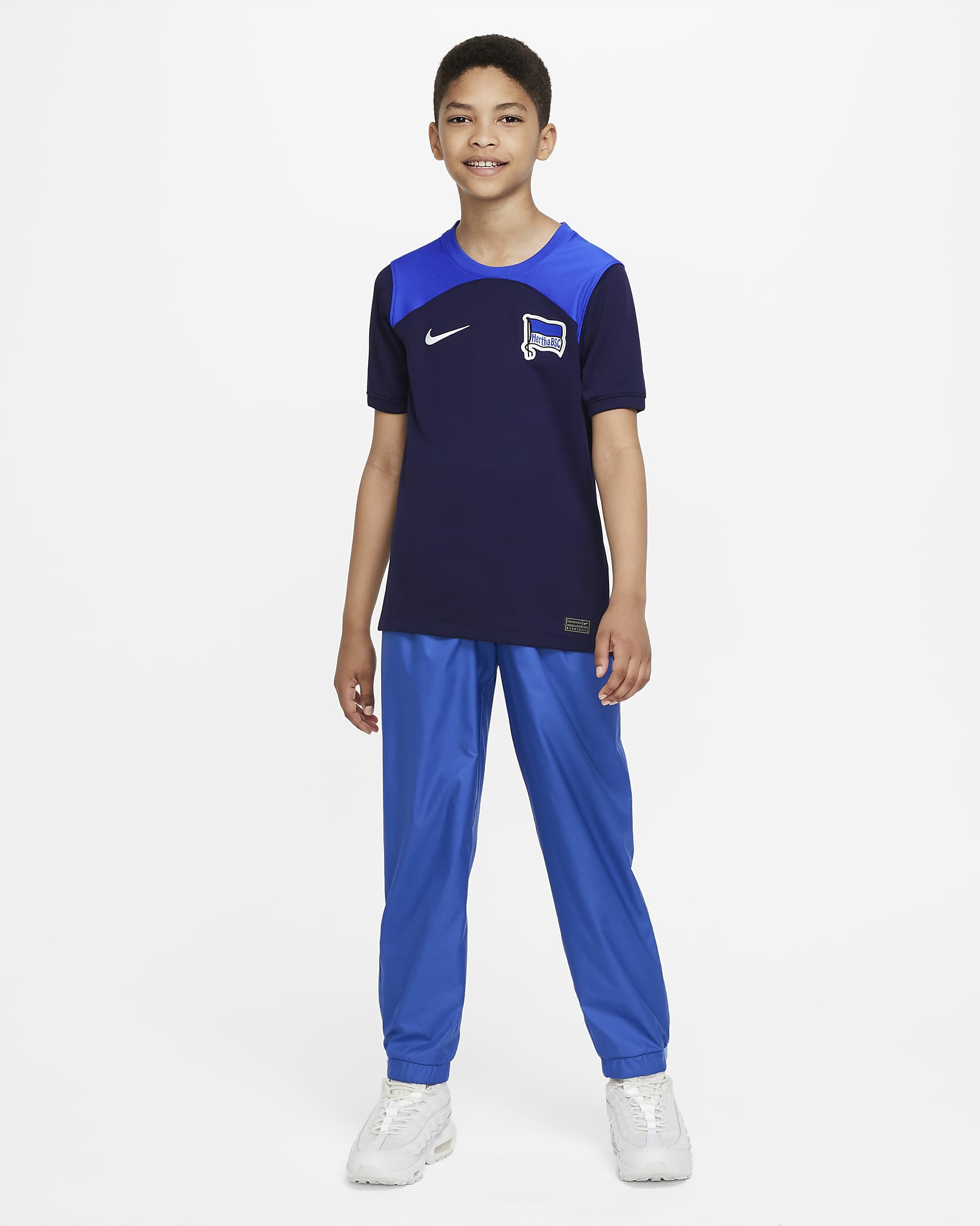 Hertha BSC 2022/23 Stadium Away Older Kids' Nike Dri-FIT Football Shirt ...