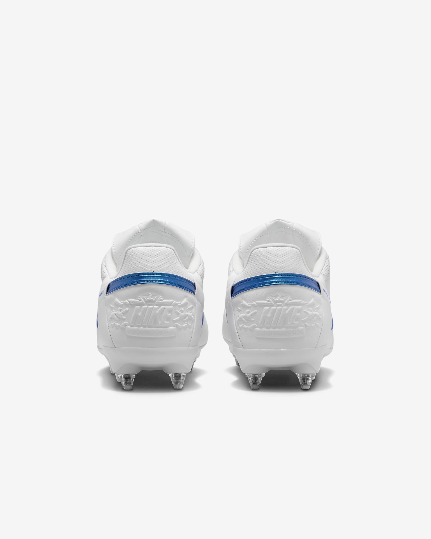 Nike Premier 3 SG-Pro Botes de futbol de perfil baix per a terreny tou - Blanc/Signal Blue