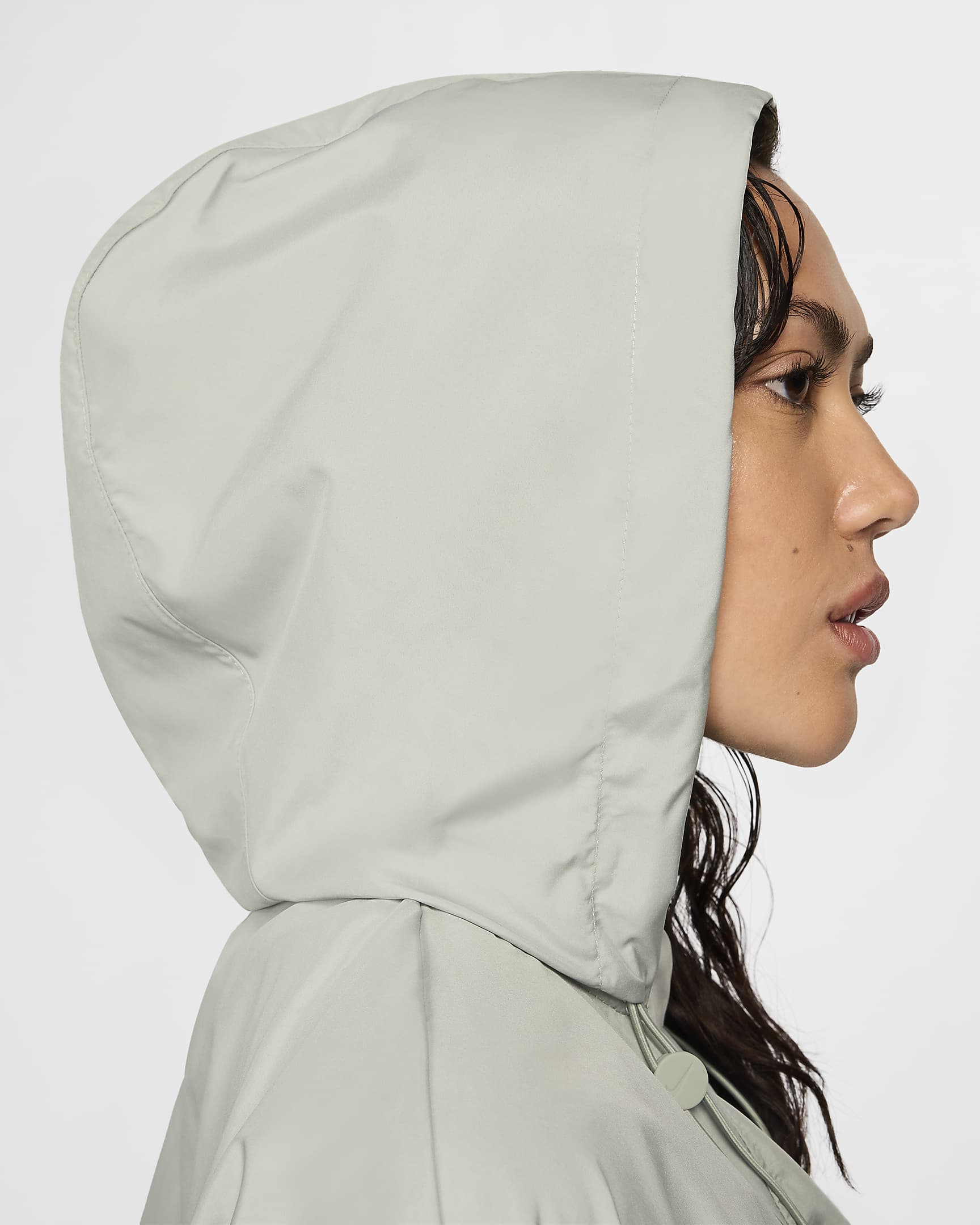 Nike Sportswear Essential Women's Trench Coat - Jade Horizon/Sail