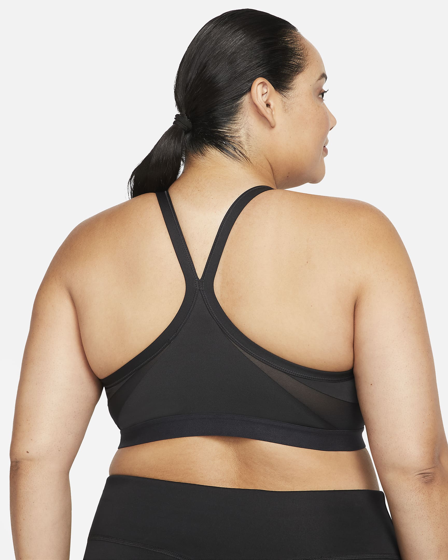 Nike Indy Women's LightSupport Padded VNeck Sports Bra (Plus Size